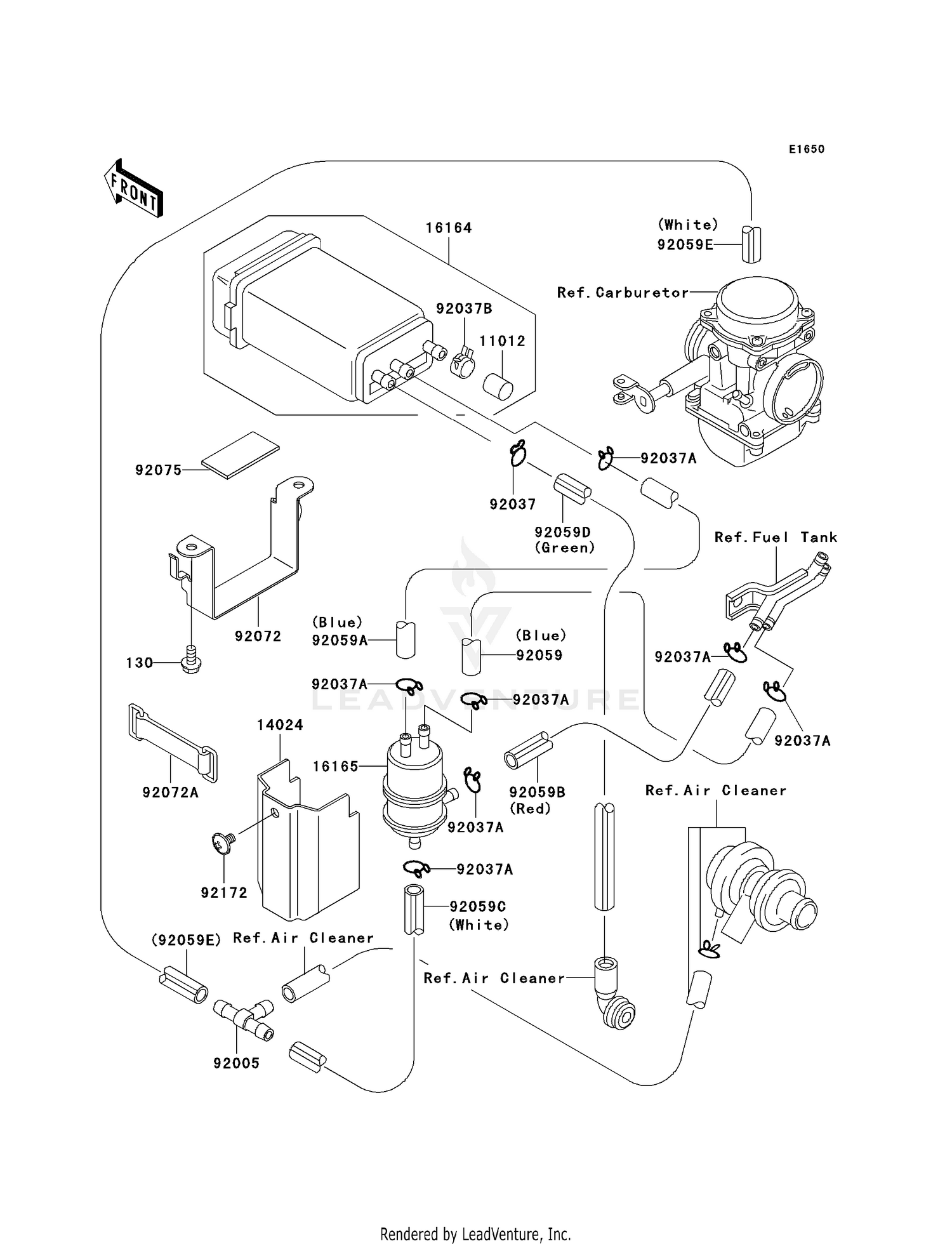 FUEL EVAPORATIVE SYSTEM (D6F/D7F)(CA)