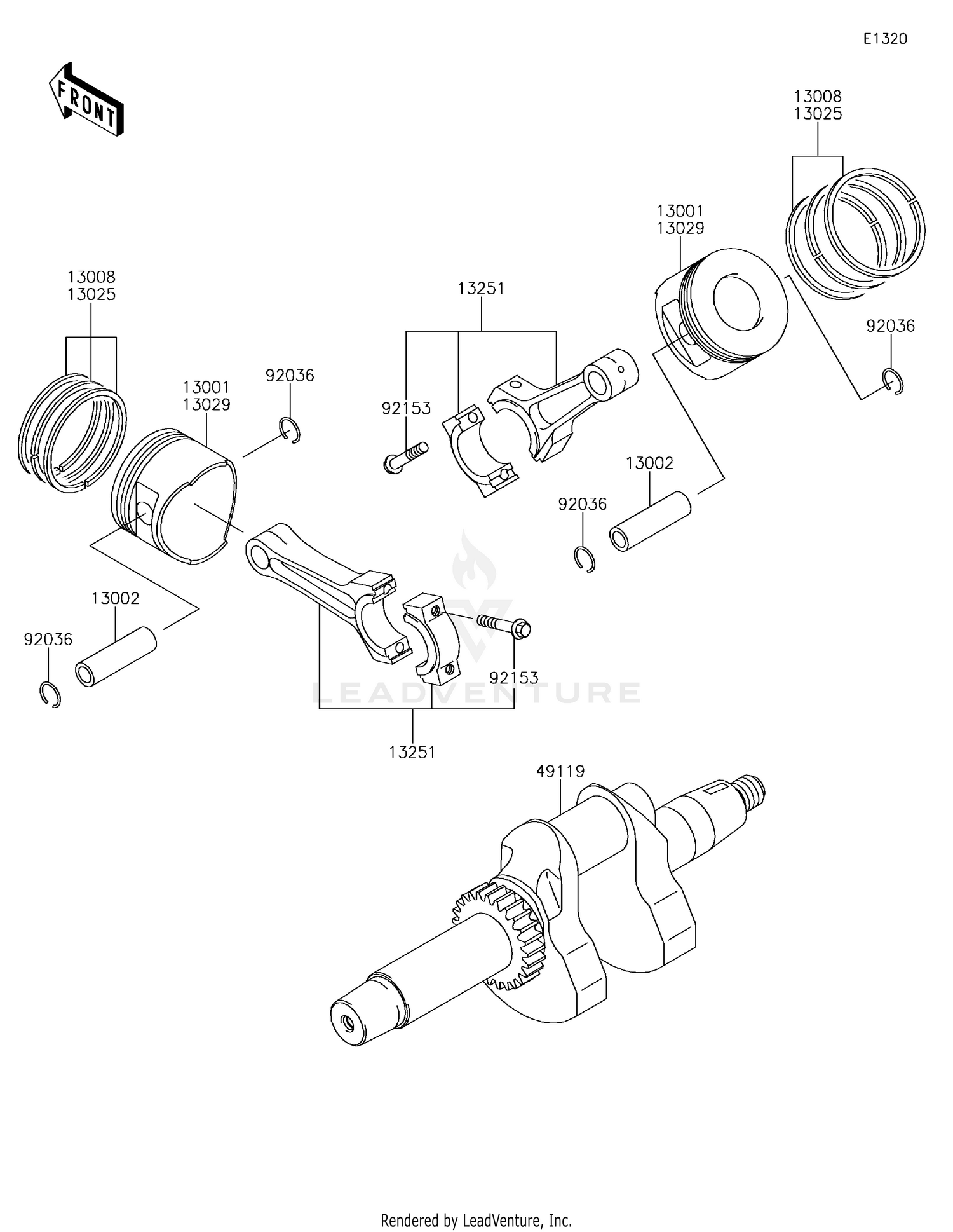 Crankshaft/Piston(s)