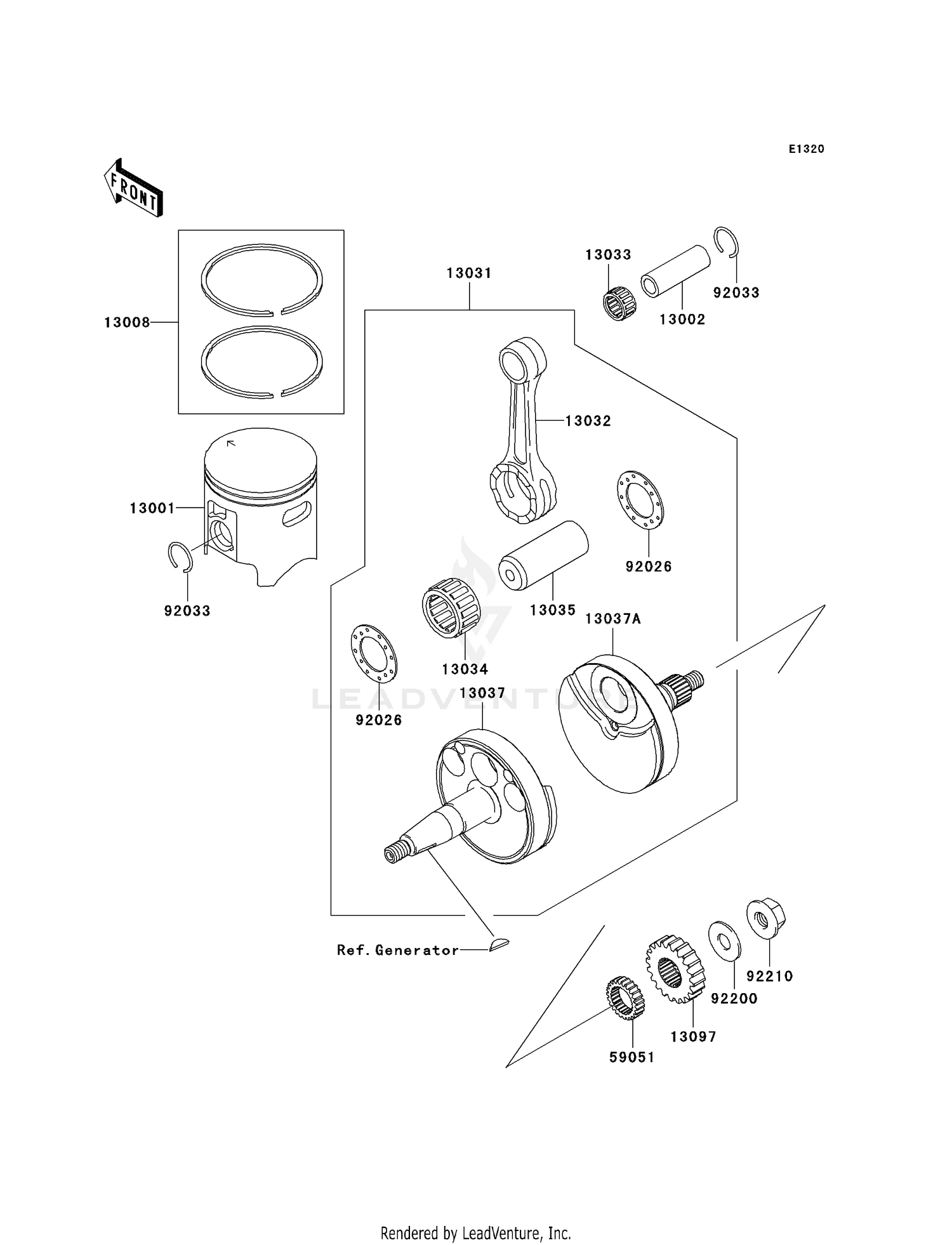 CRANKSHAFT/PISTON(S)