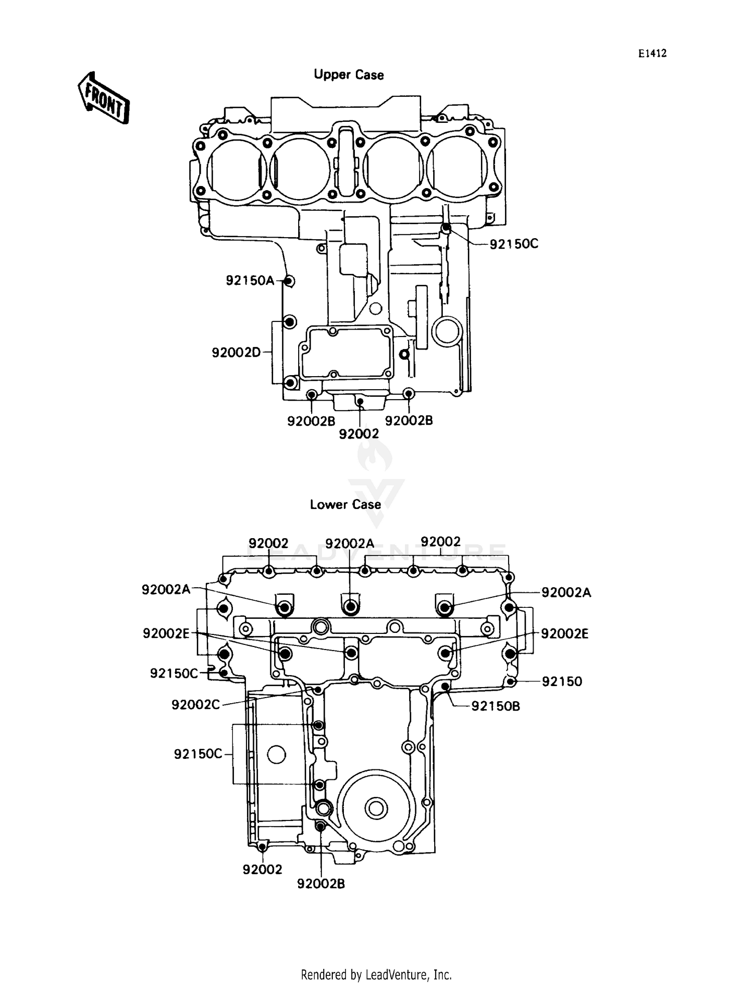 CRANKCASE BOLT PATTERN