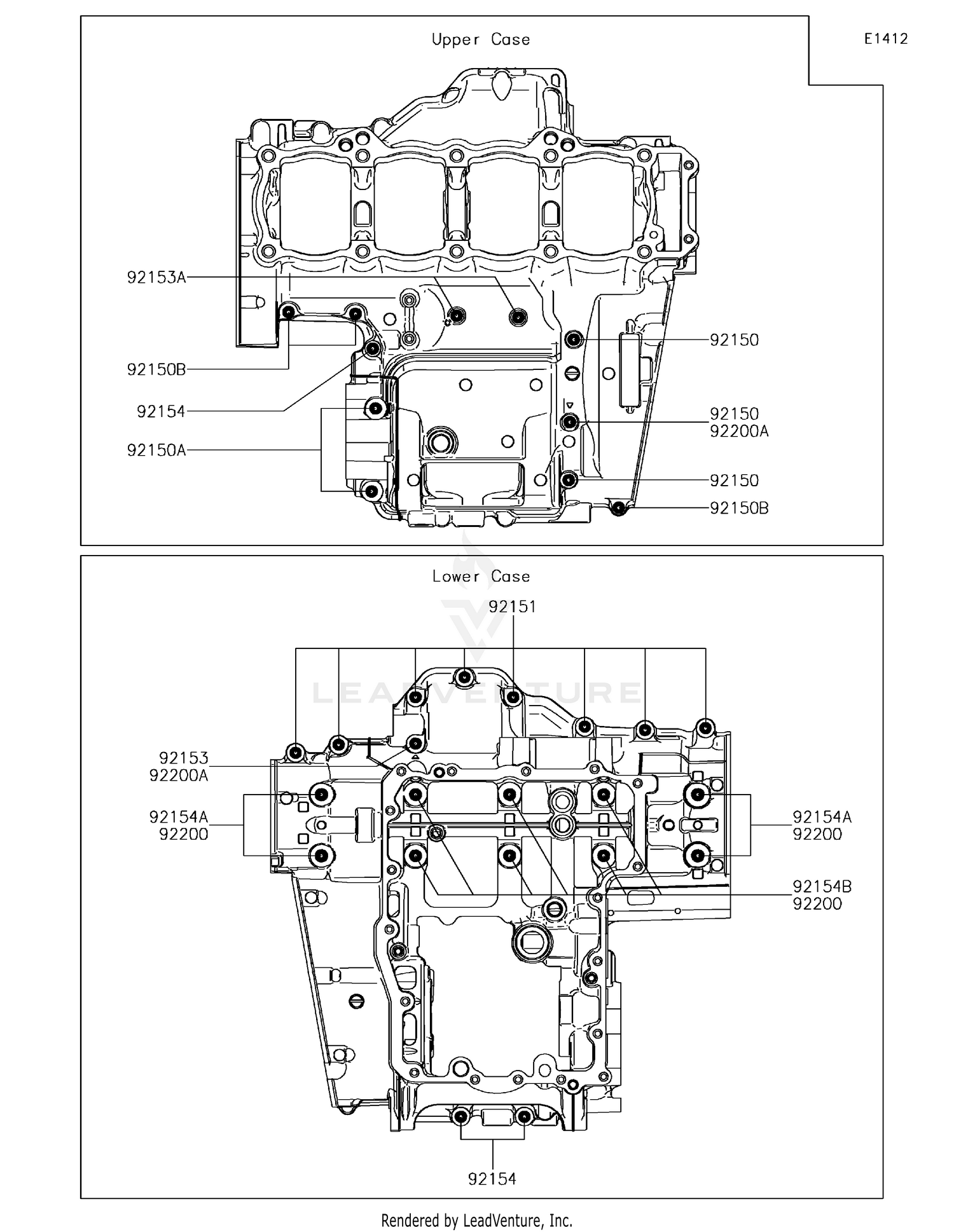 Crankcase Bolt Pattern