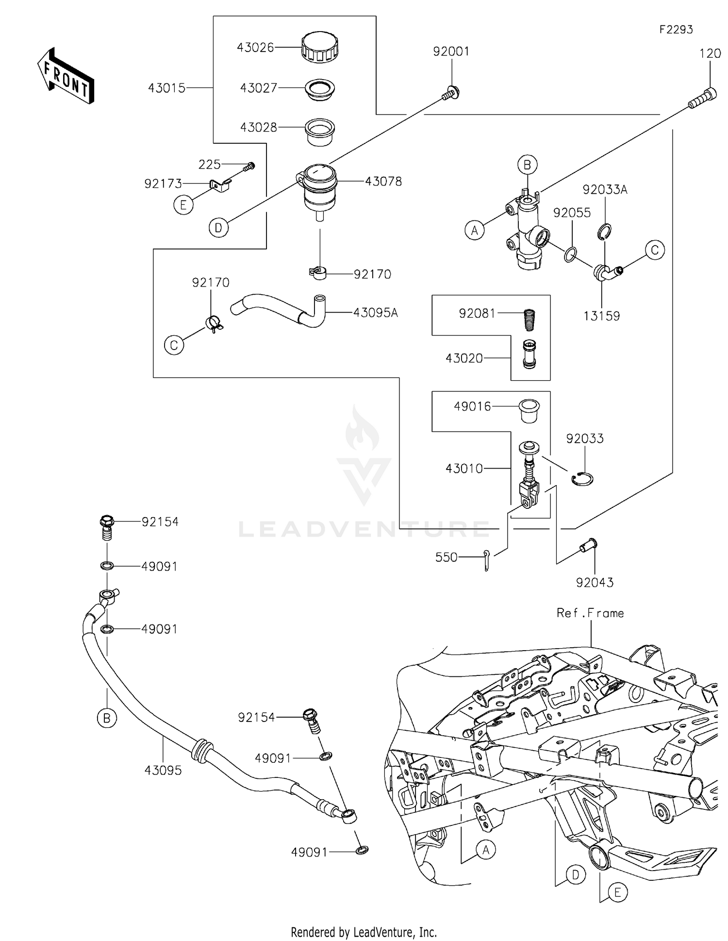Rear Master Cylinder