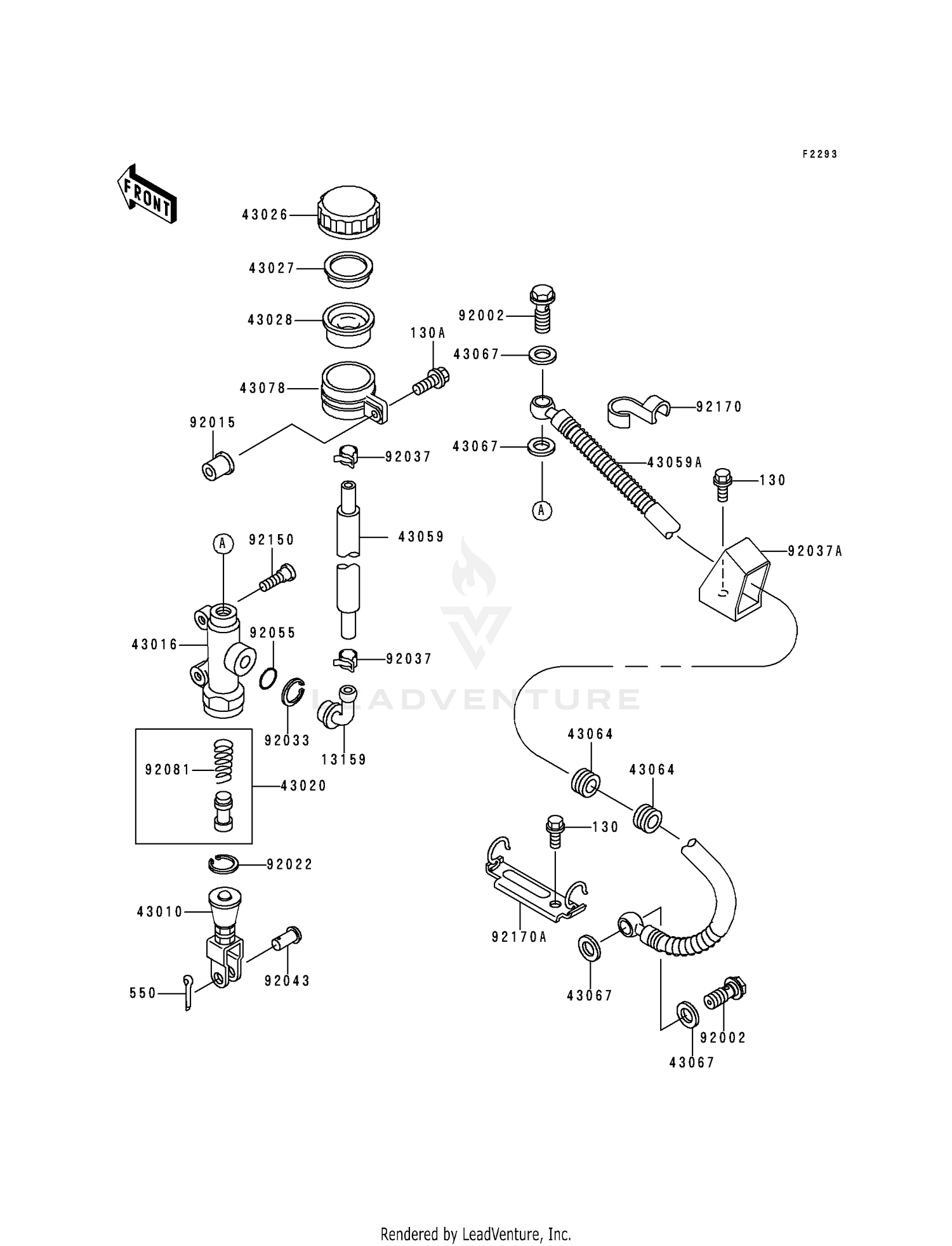 REAR MASTER CYLINDER