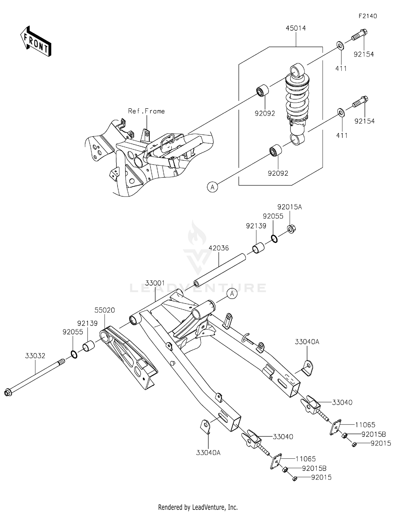 Swingarm/Shock Absorber
