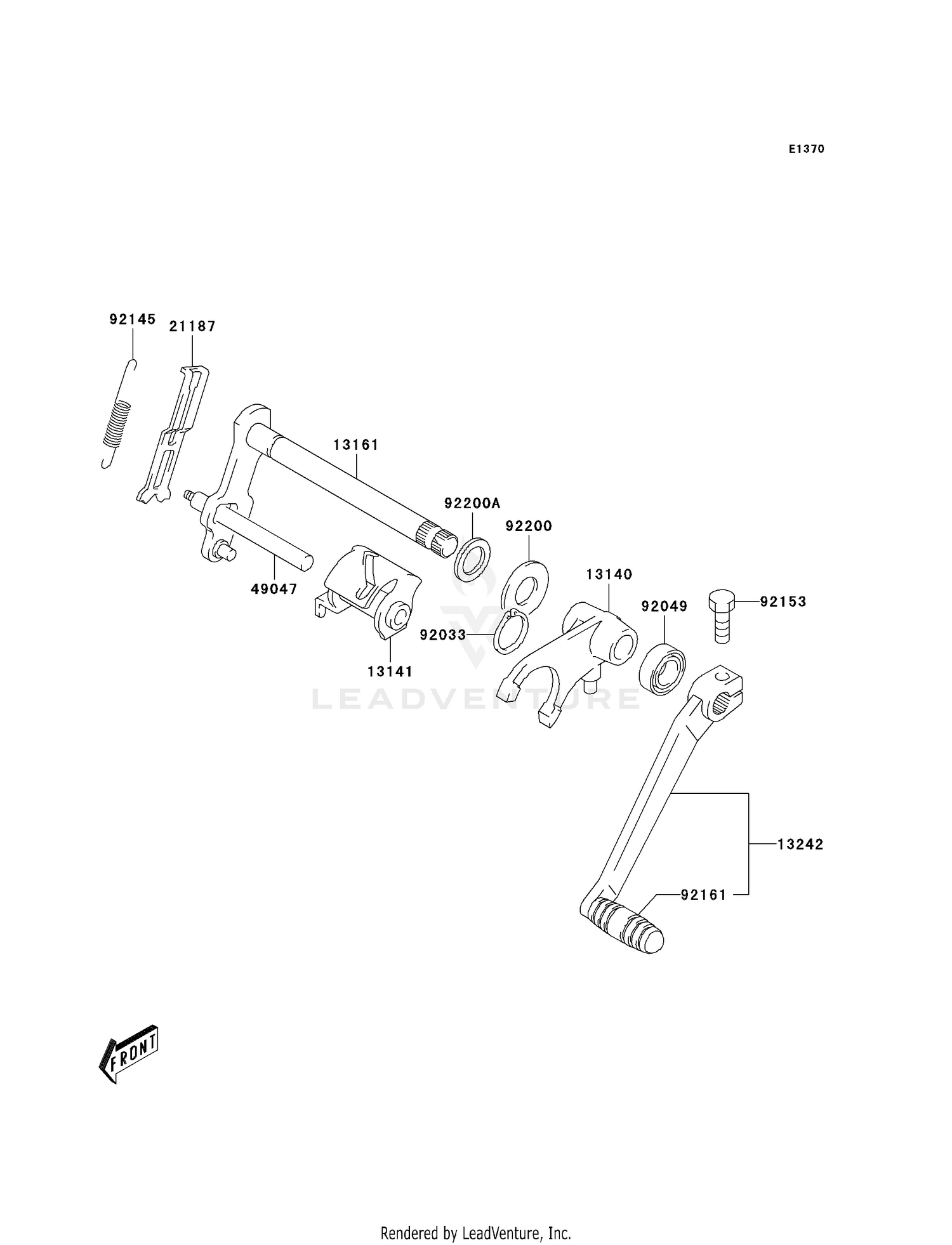 GEAR CHANGE MECHANISM