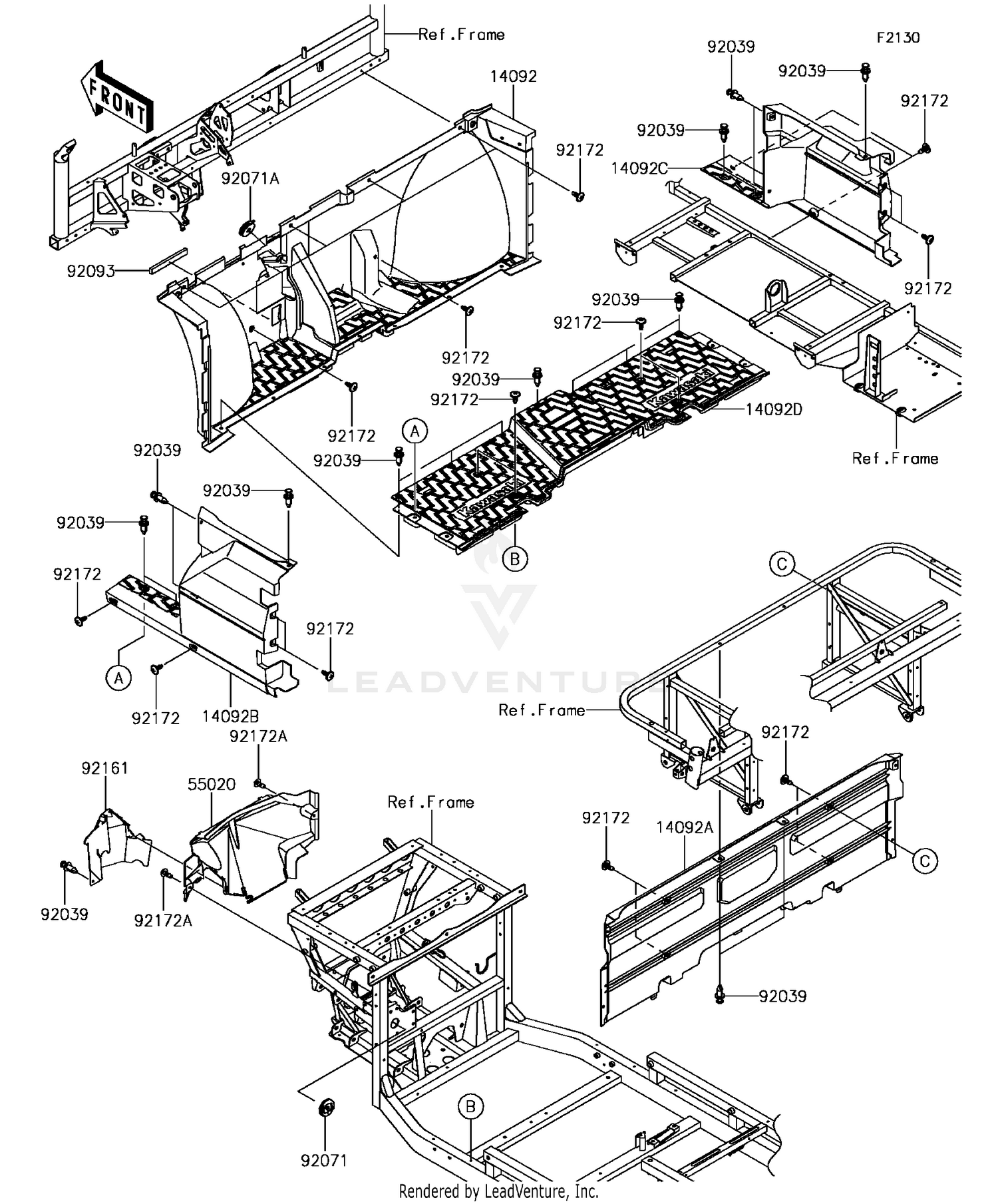Frame Fittings(Front)