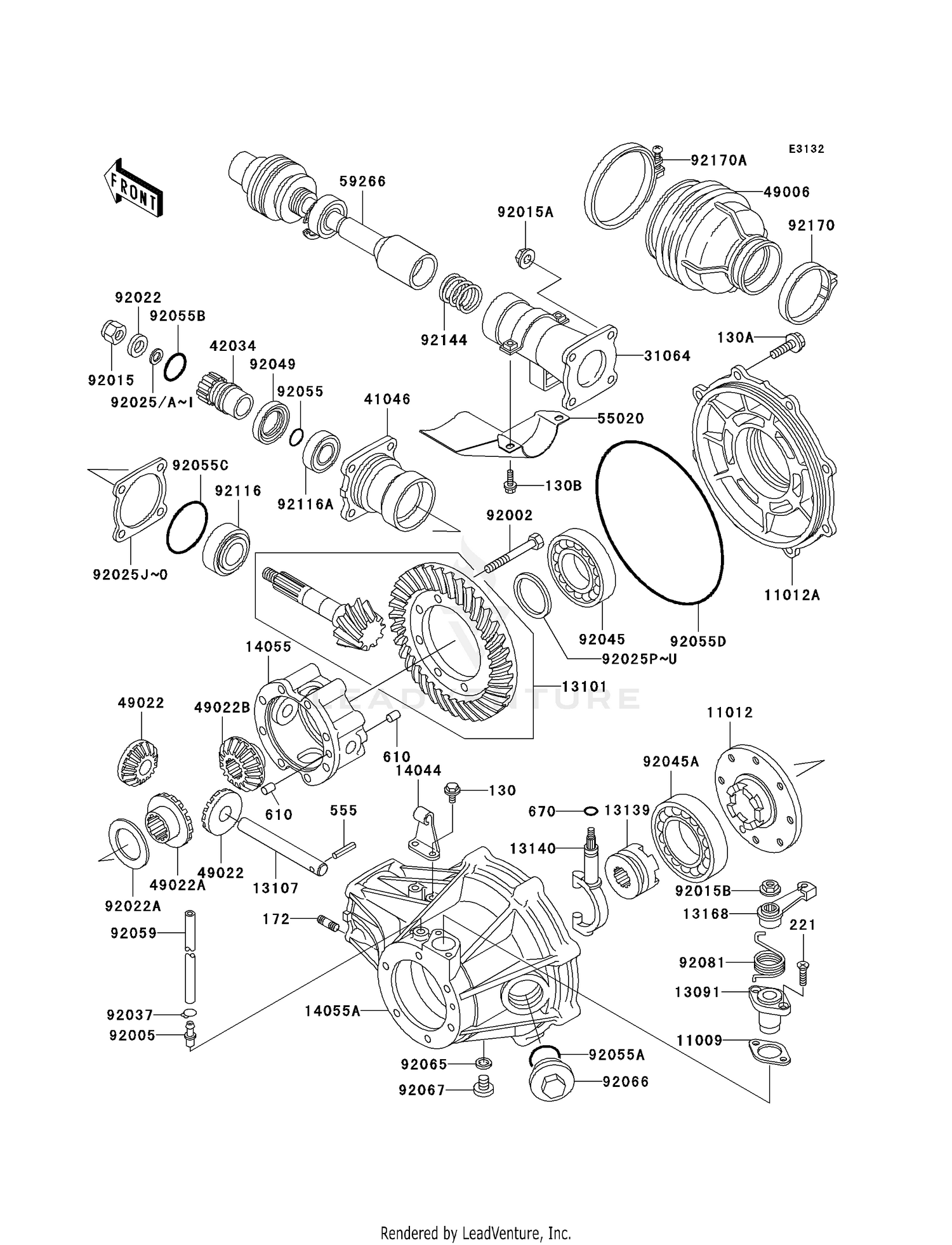 DRIVE SHAFT/FINAL GEAR
