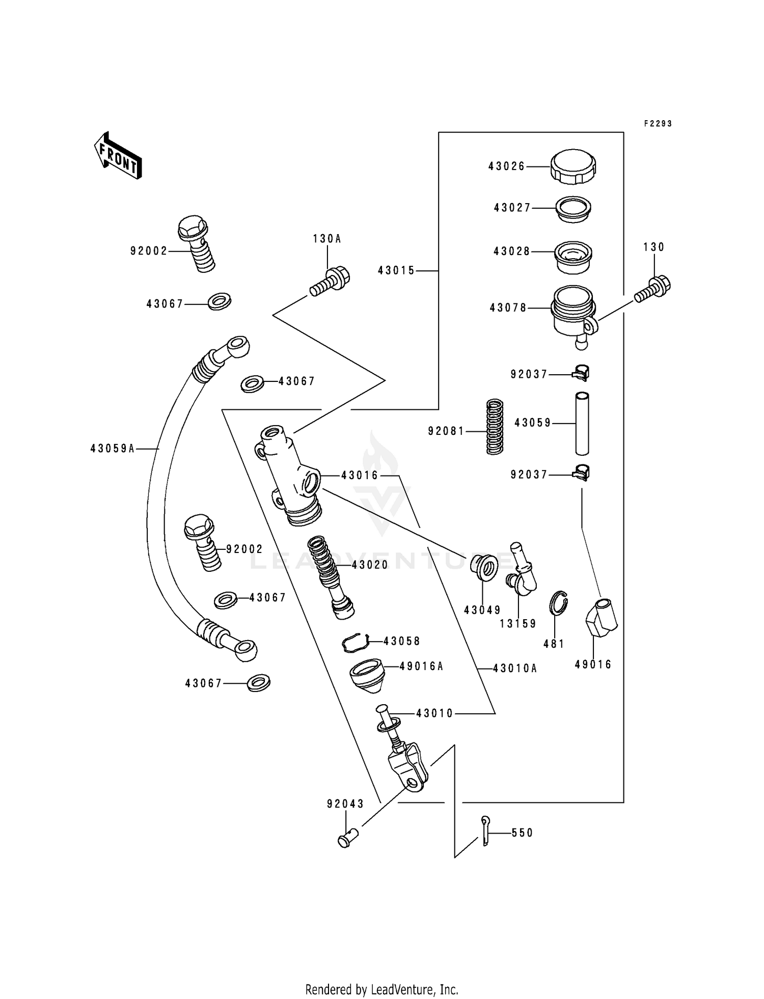 REAR MASTER CYLINDER