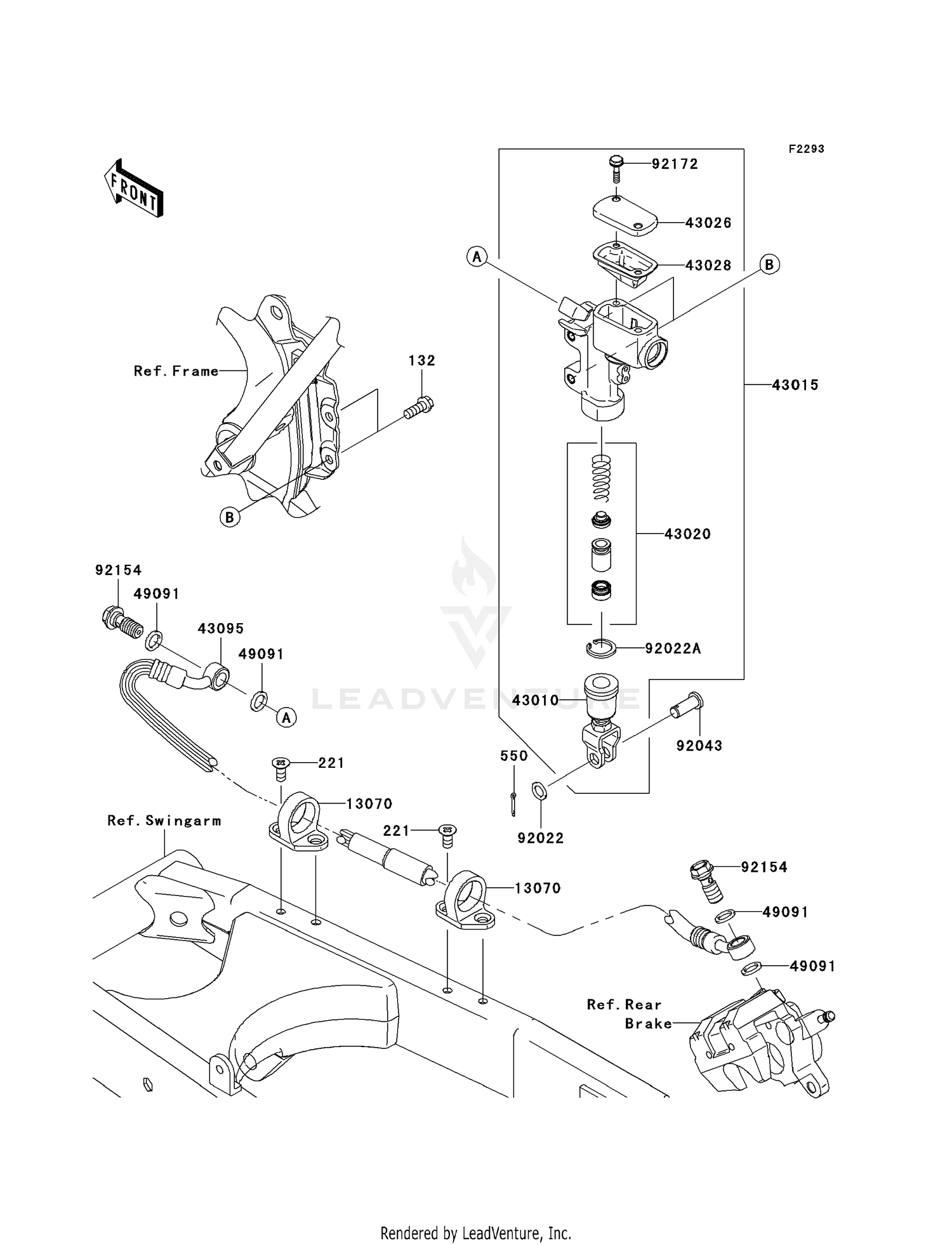 REAR MASTER CYLINDER
