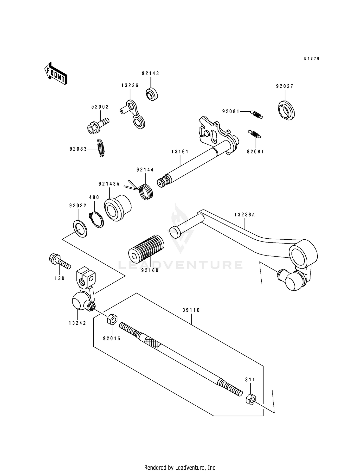 GEAR CHANGE MECHANISM