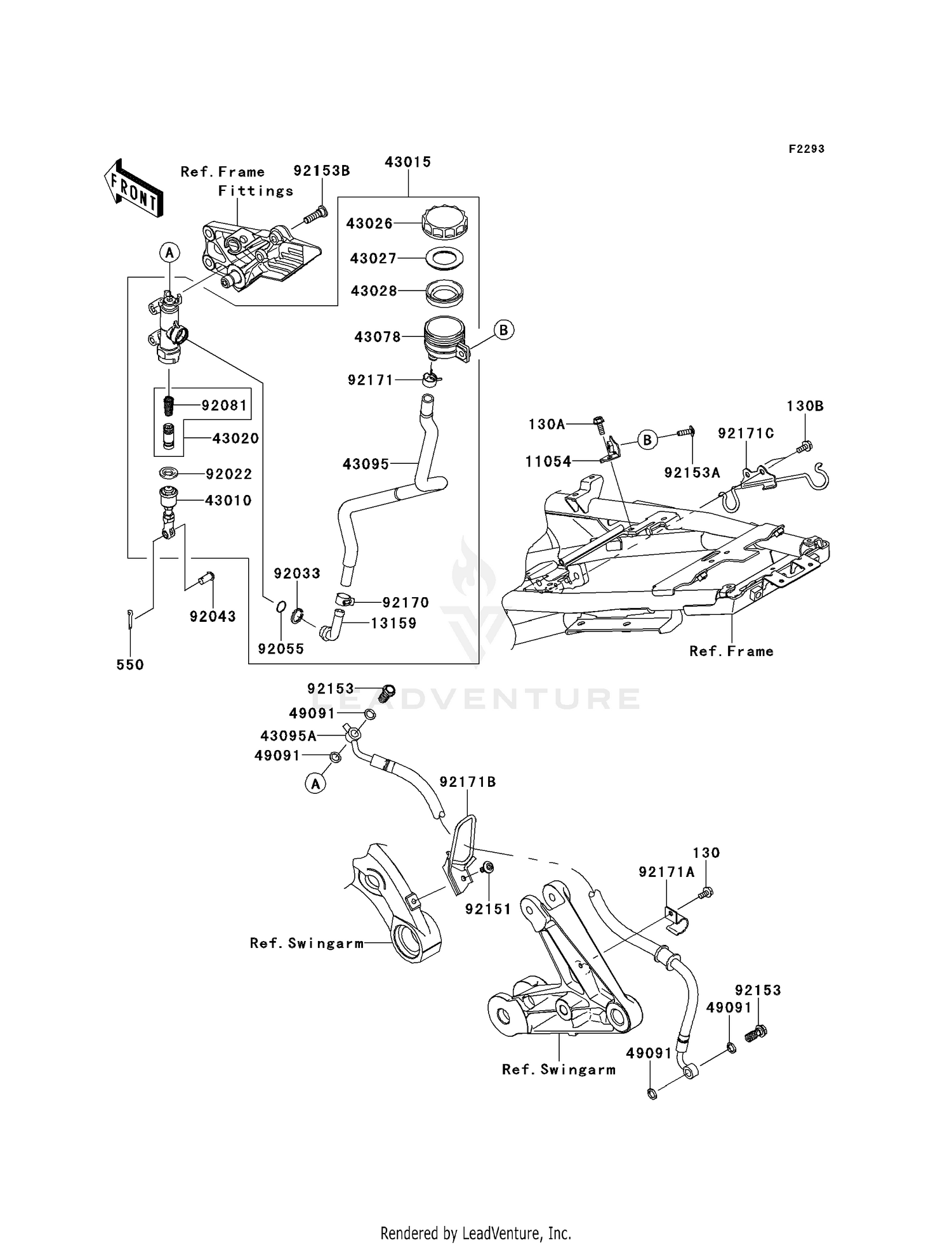REAR MASTER CYLINDER