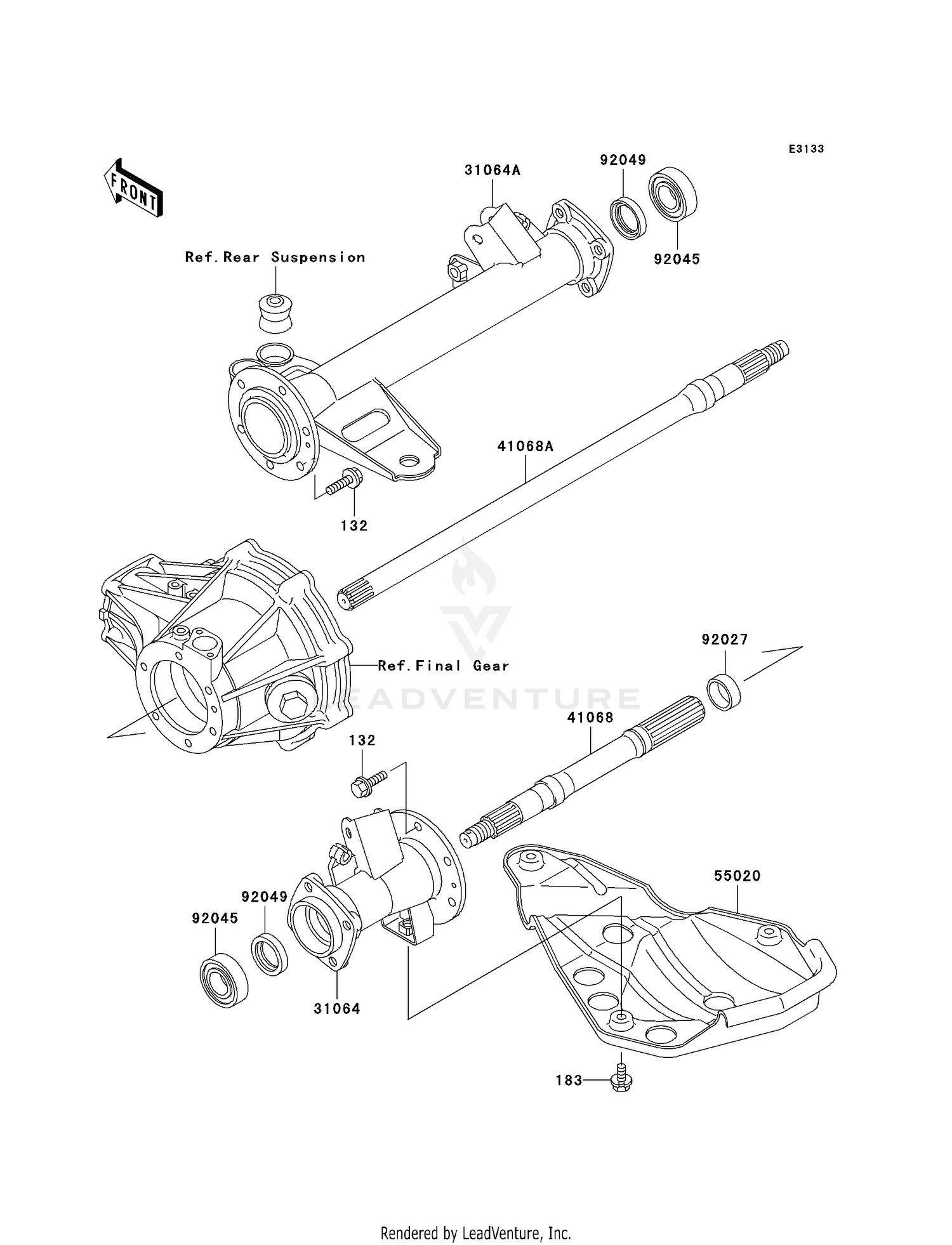 REAR AXLE