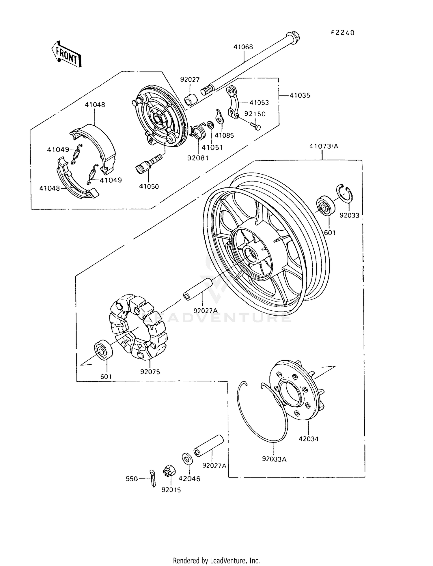 REAR WHEEL/CHAIN