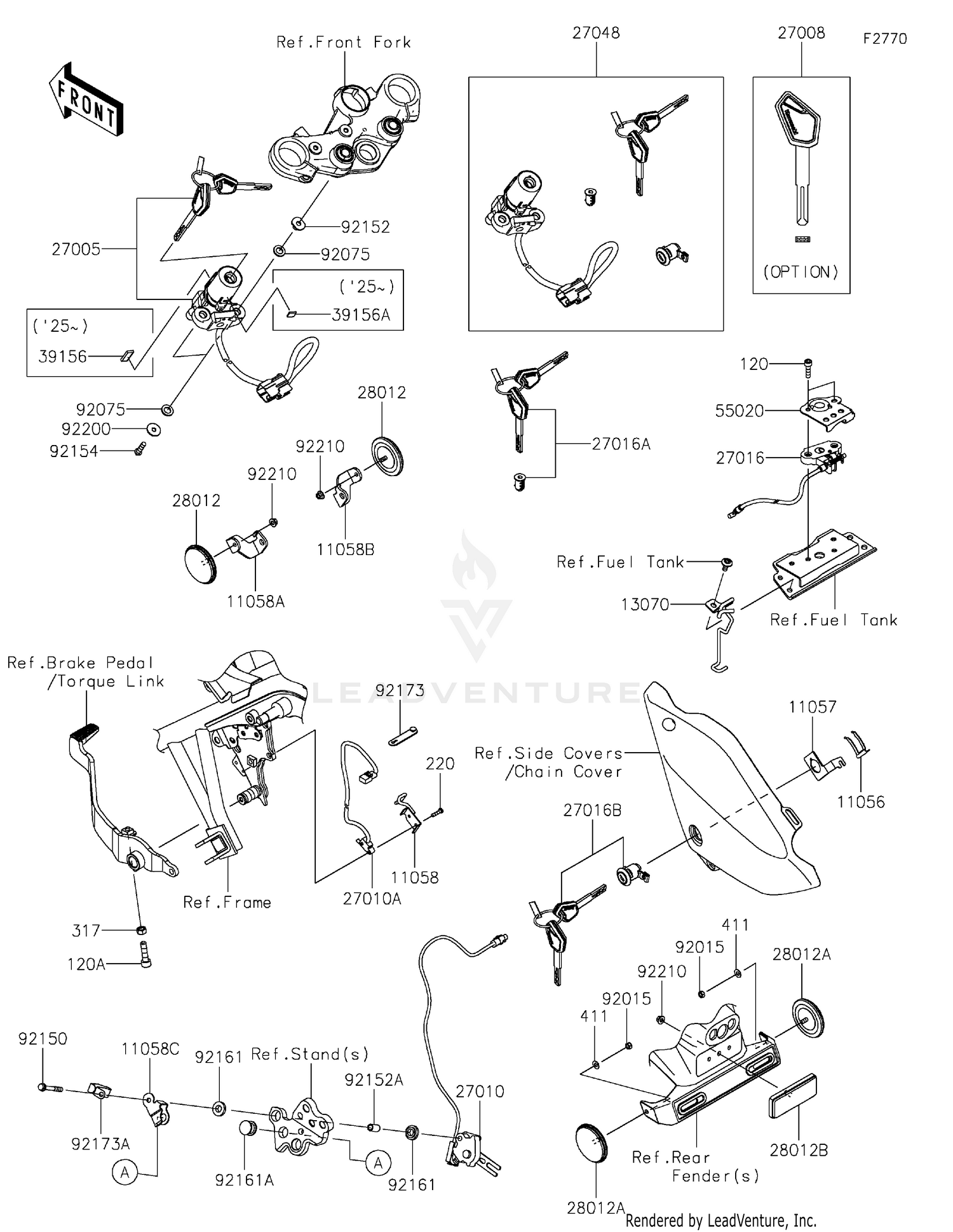 Ignition Switch/Locks/Reflectors