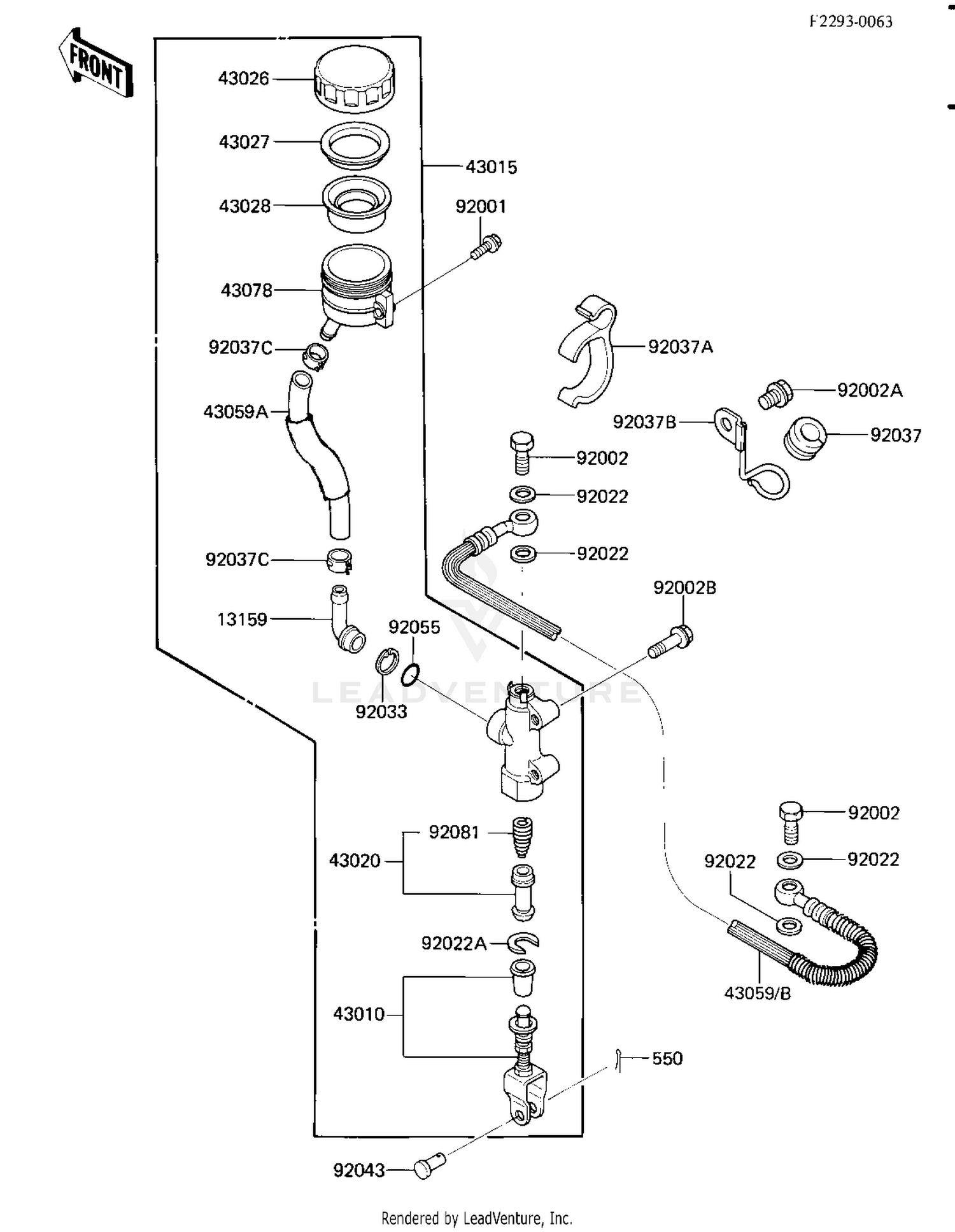 REAR MASTER CYLINDER