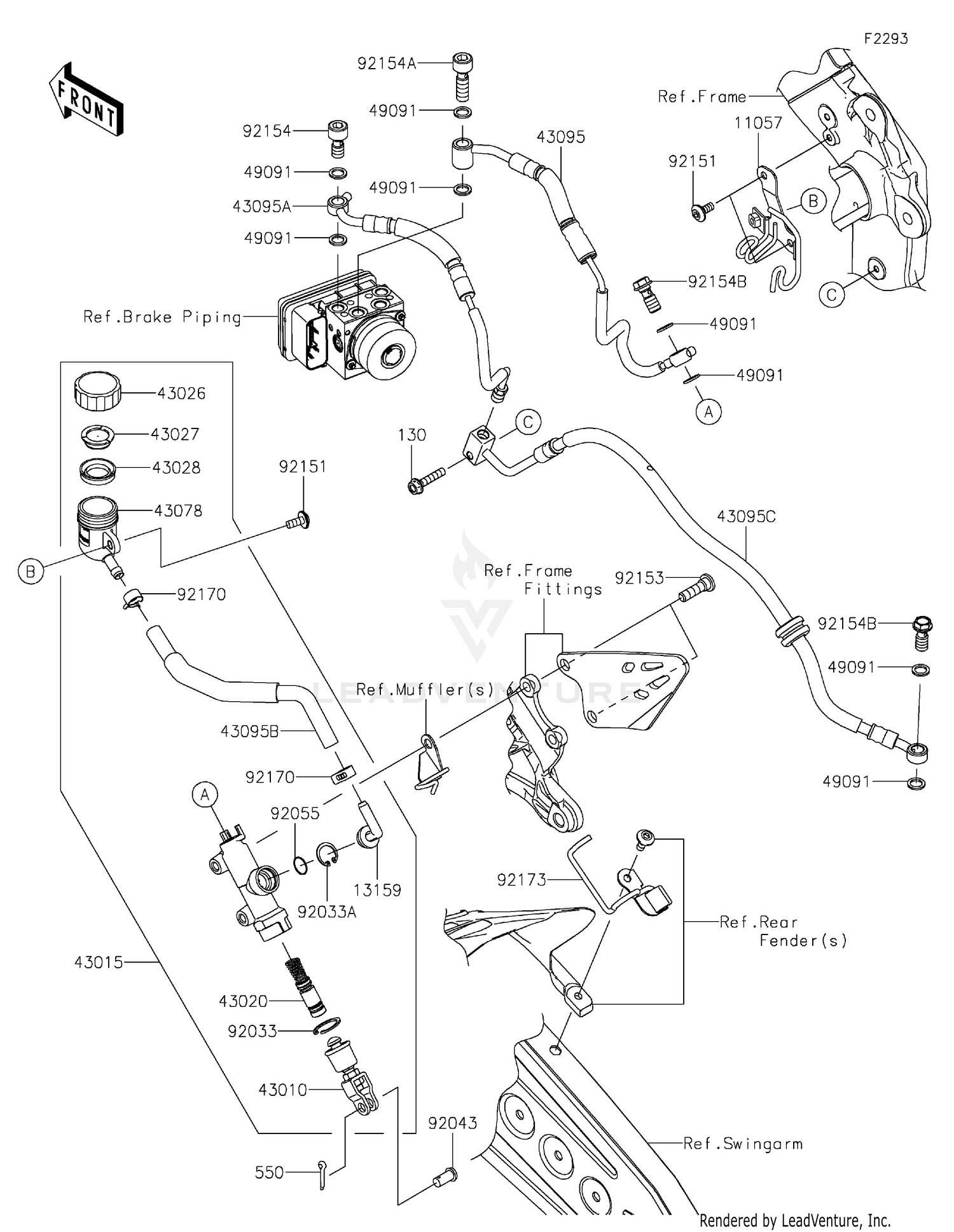 Rear Master Cylinder