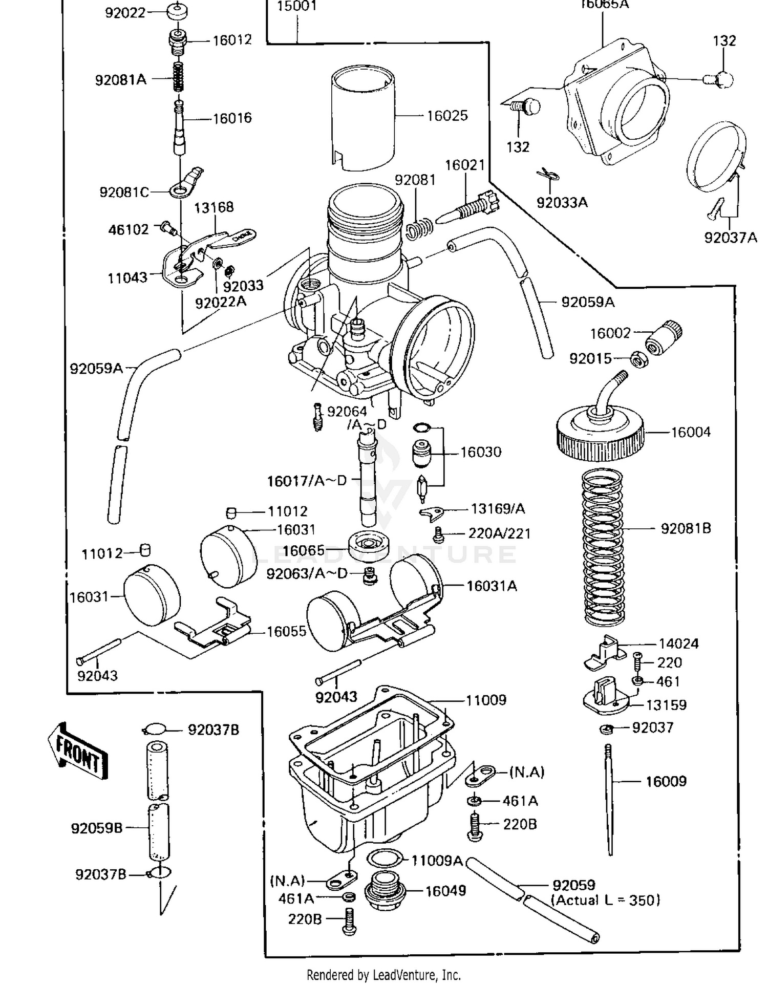 CARBURETOR ('85 A2)