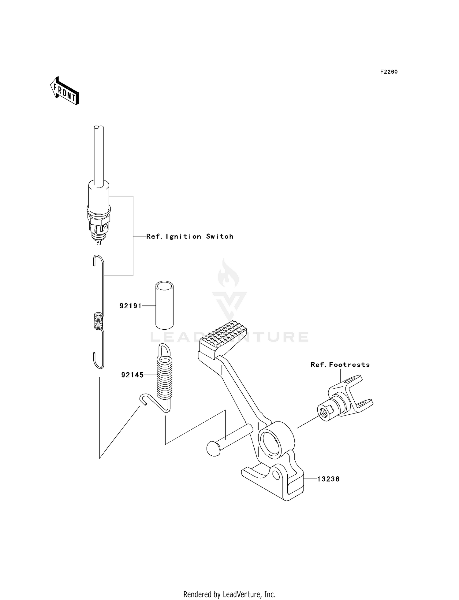 BRAKE PEDAL/TORQUE LINK