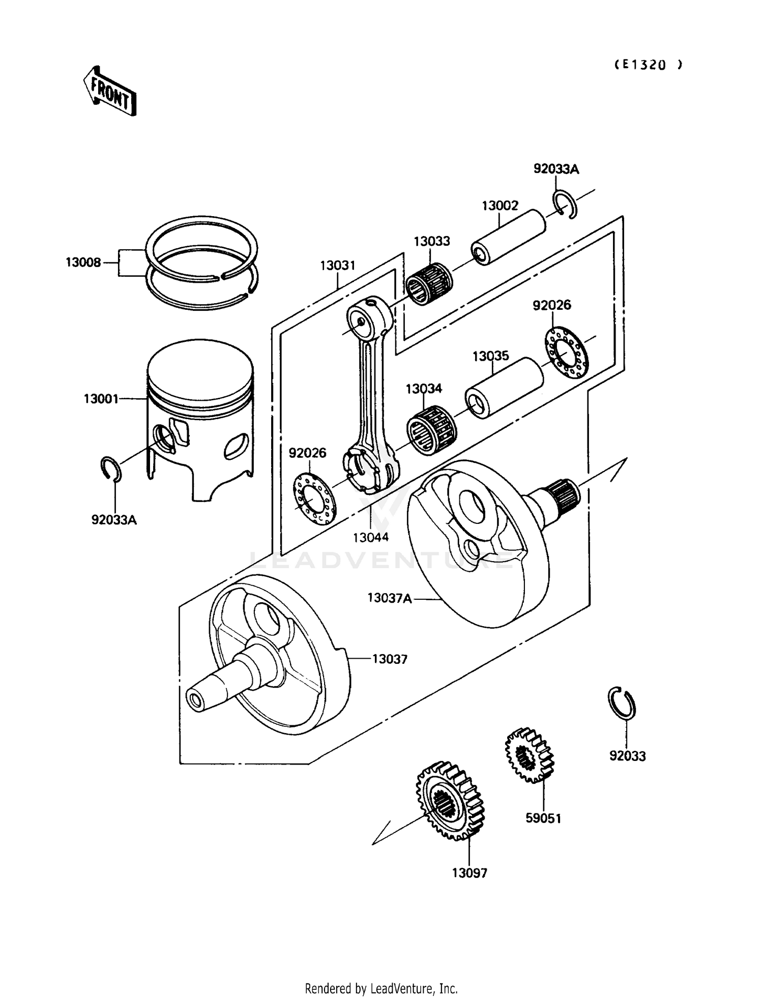 CRANKSHAFT/PISTON(S)