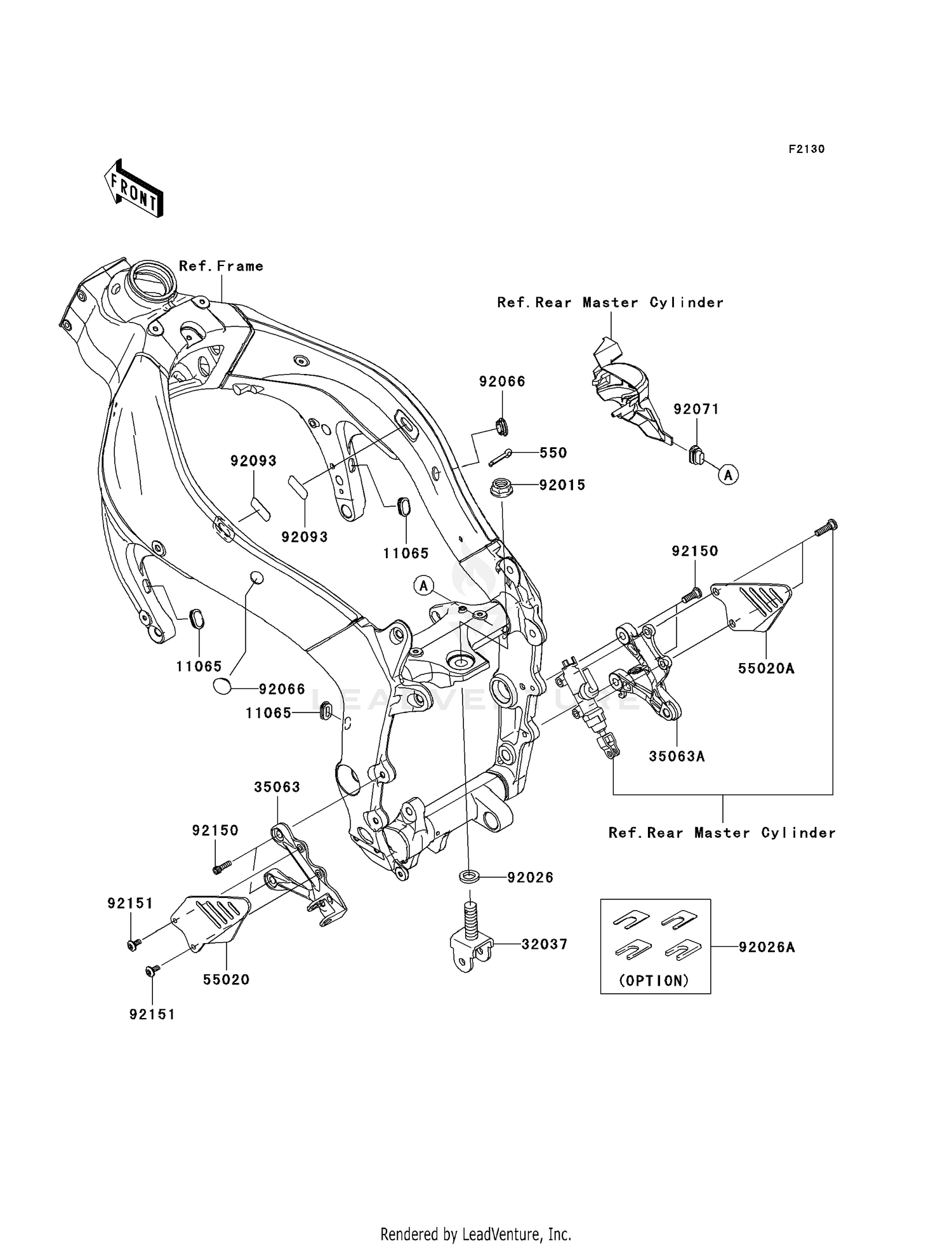 FRAME FITTINGS (FRONT)