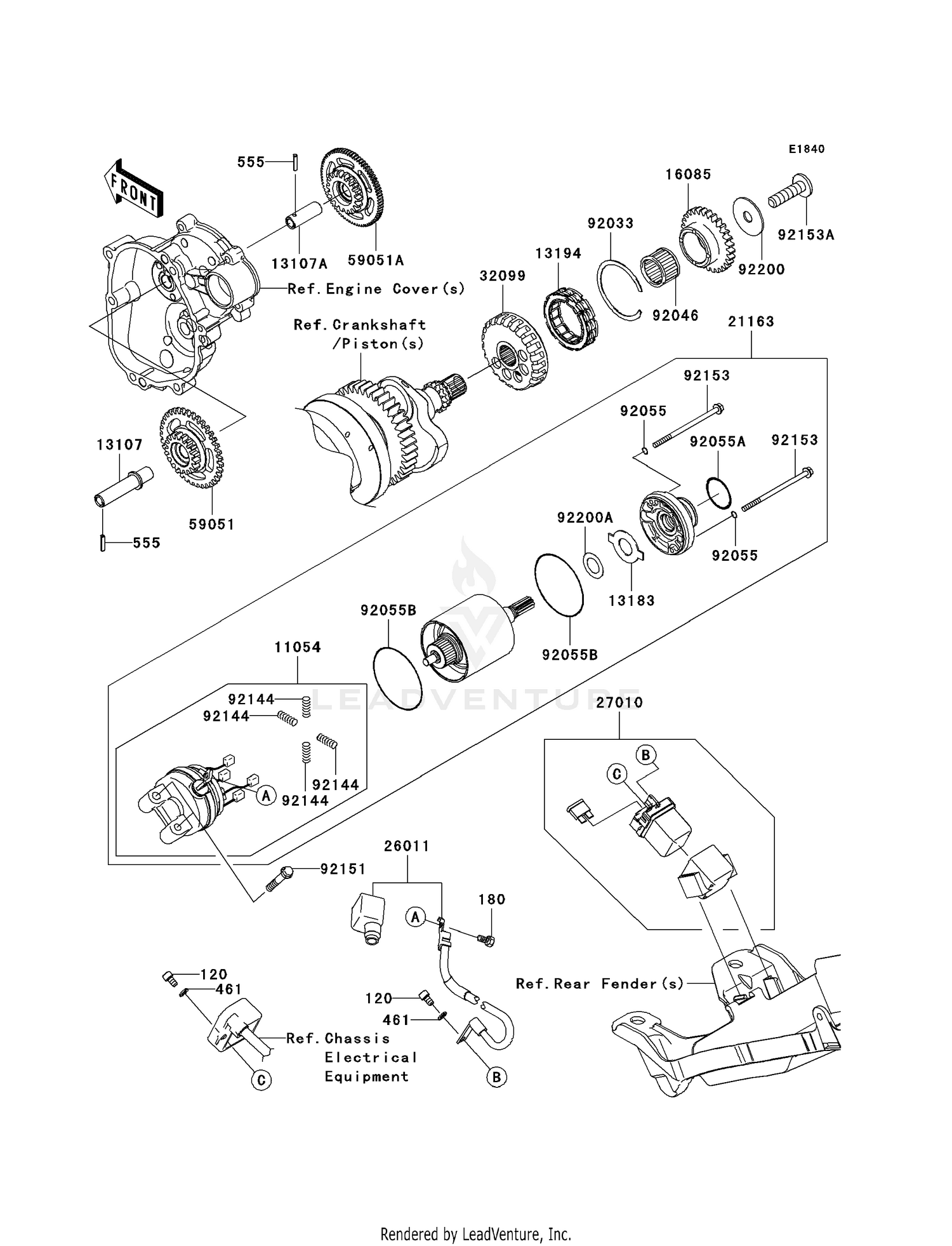 STARTER MOTOR