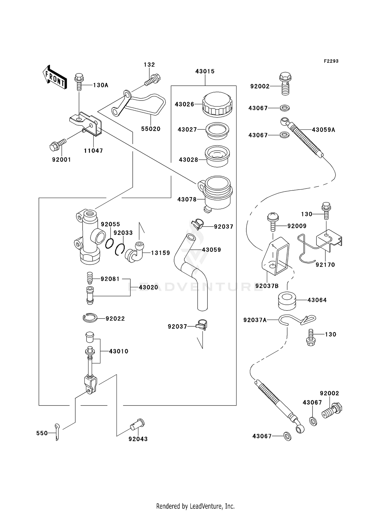 REAR MASTER CYLINDER