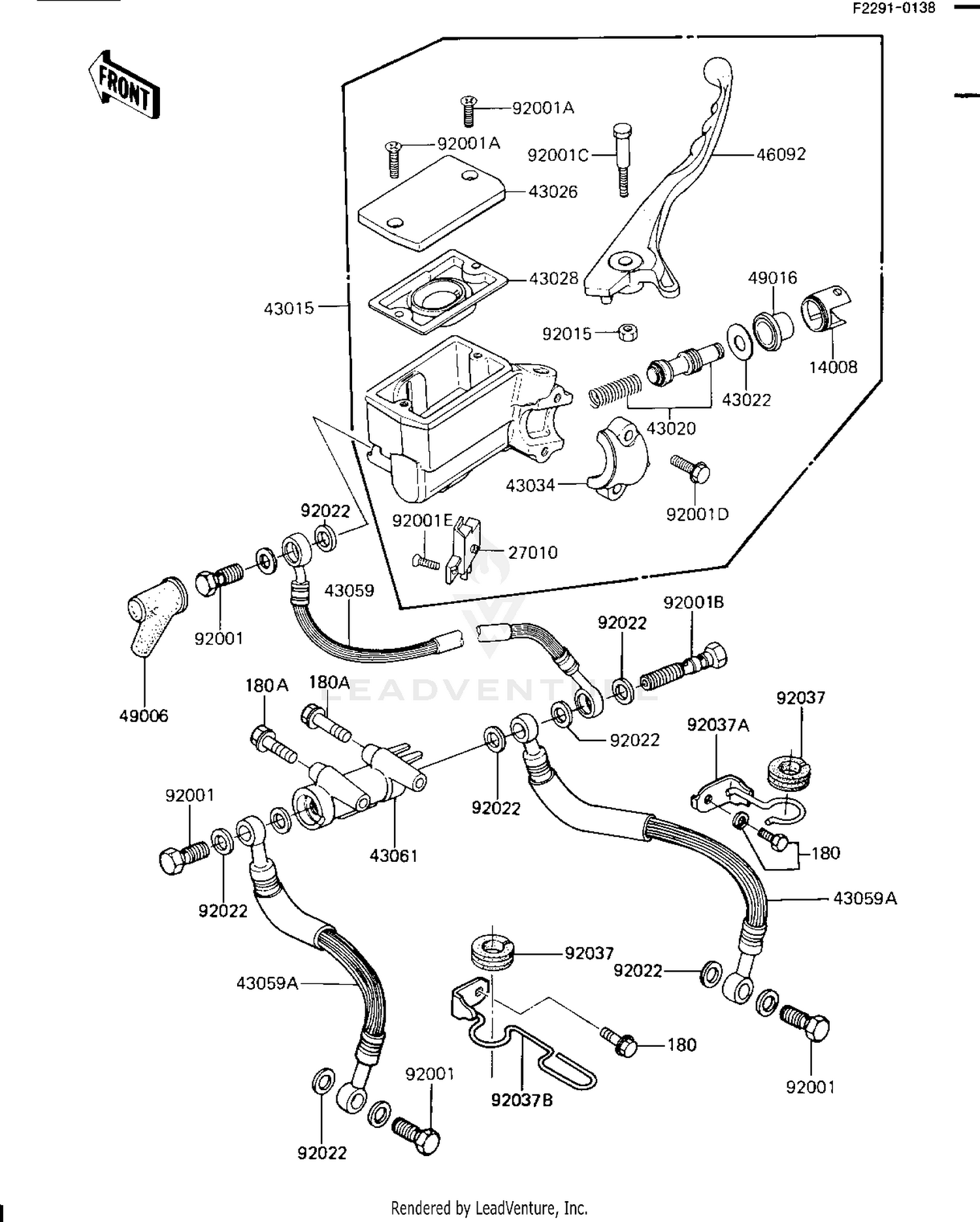 FRONT MASTER CYLINDER