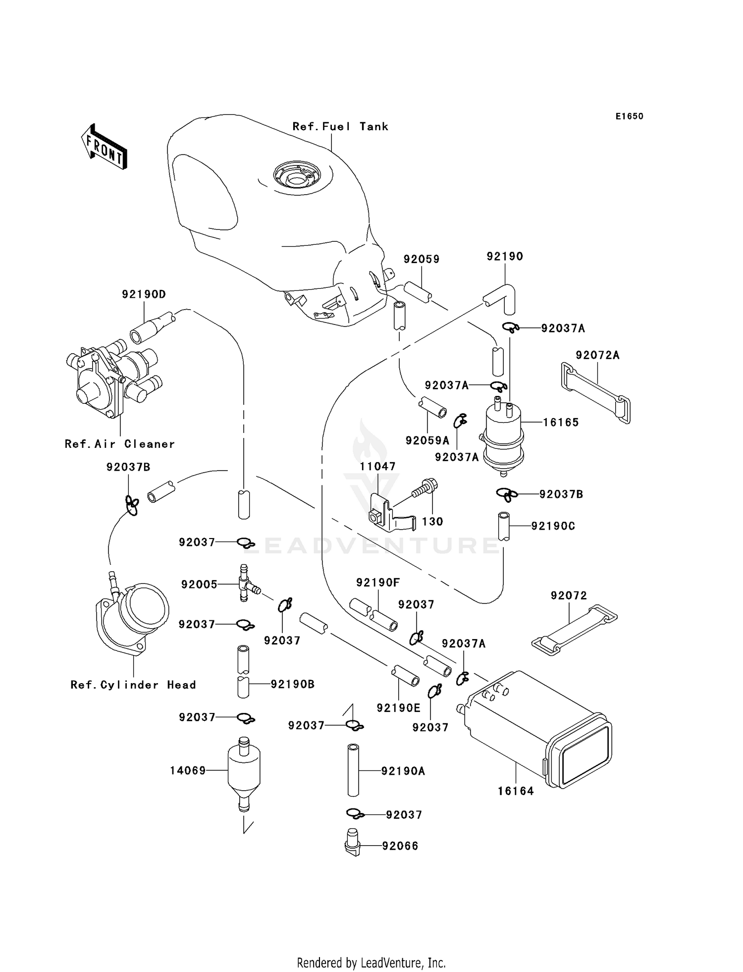 FUEL EVAPORATIVE SYSTEM (E10-E12)