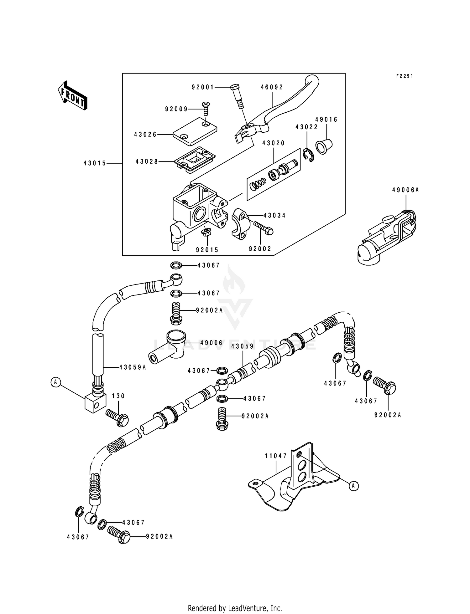 FRONT MASTER CYLINDER