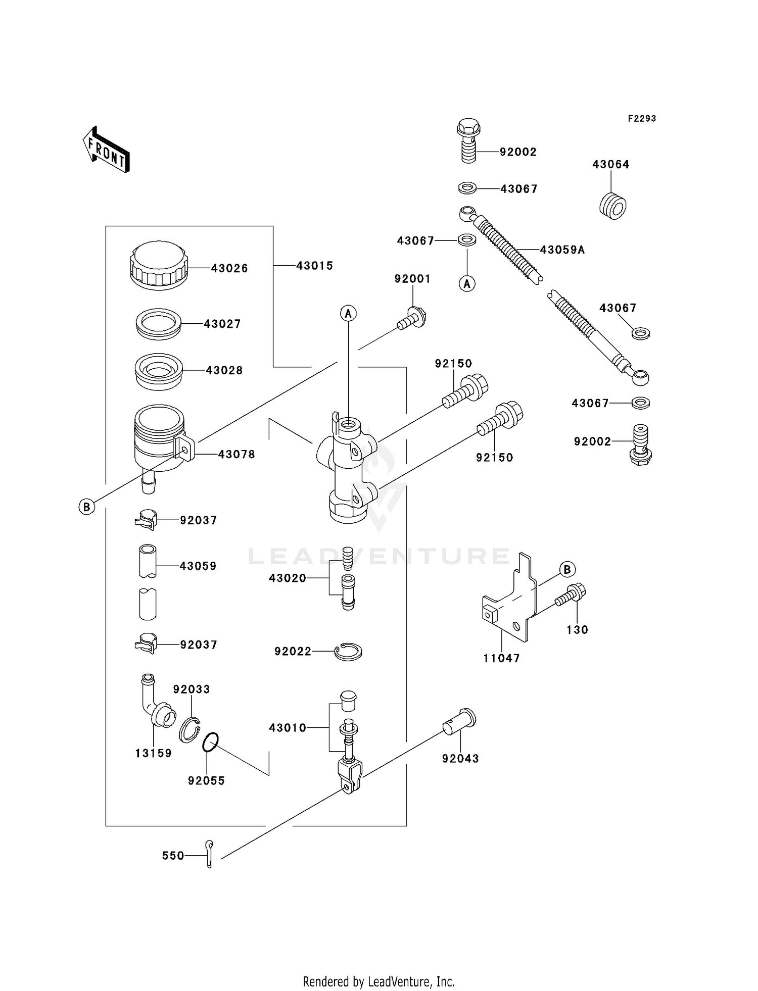REAR MASTER CYLINDER