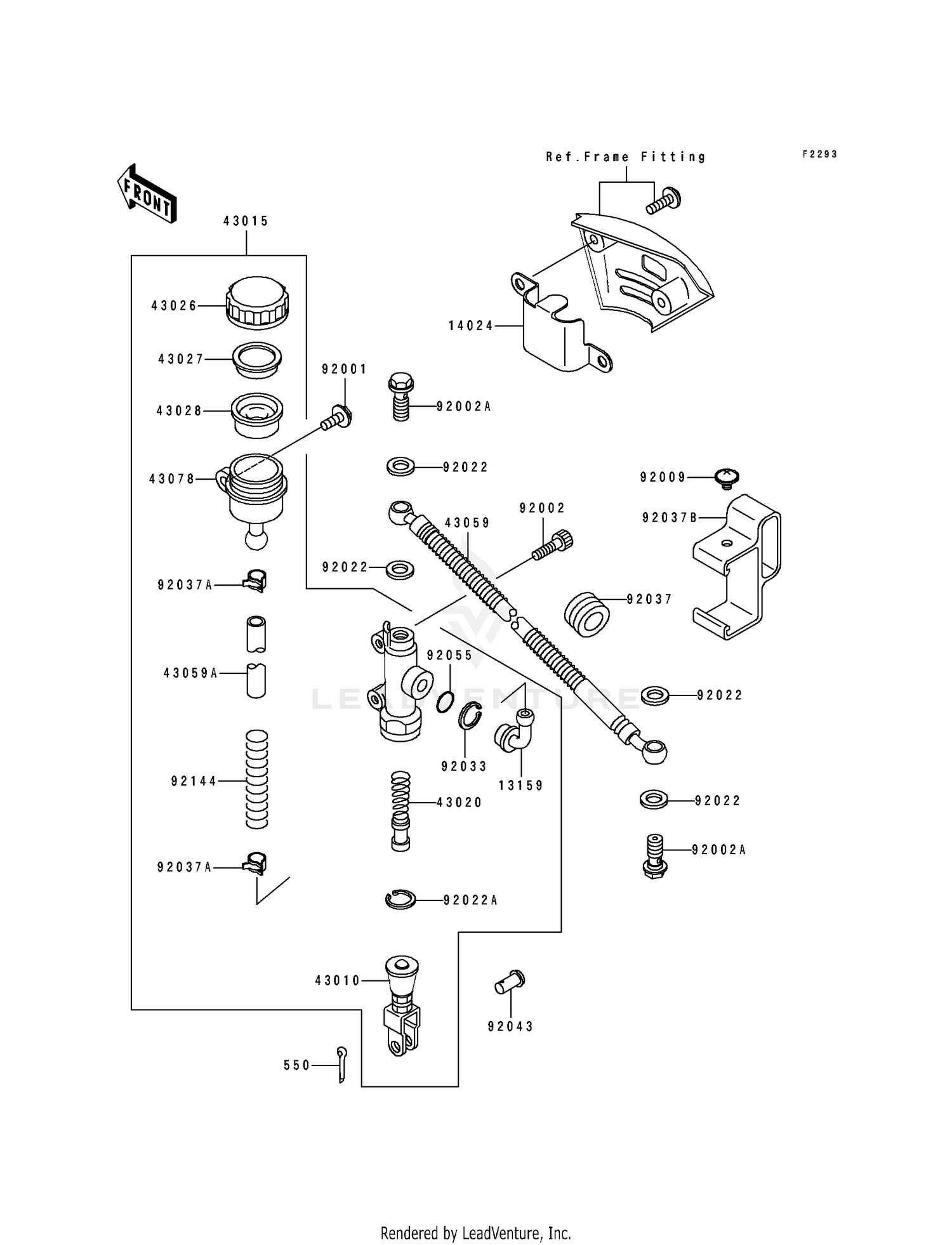 REAR MASTER CYLINDER