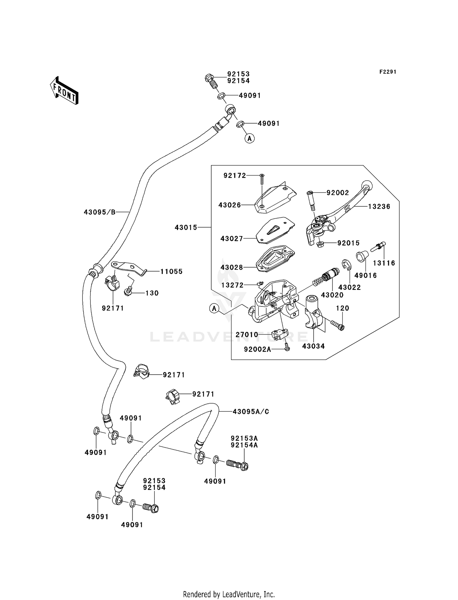 FRONT MASTER CYLINDER