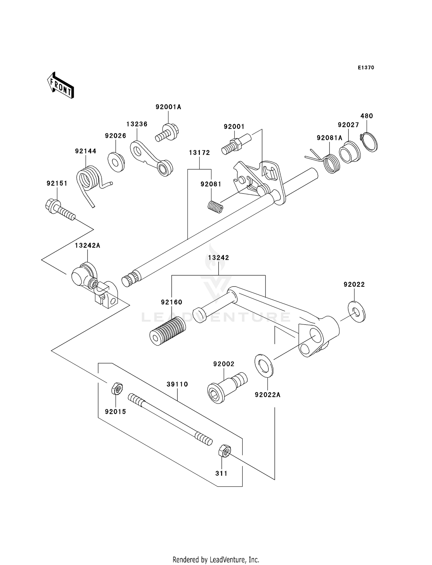 GEAR CHANGE MECHANISM