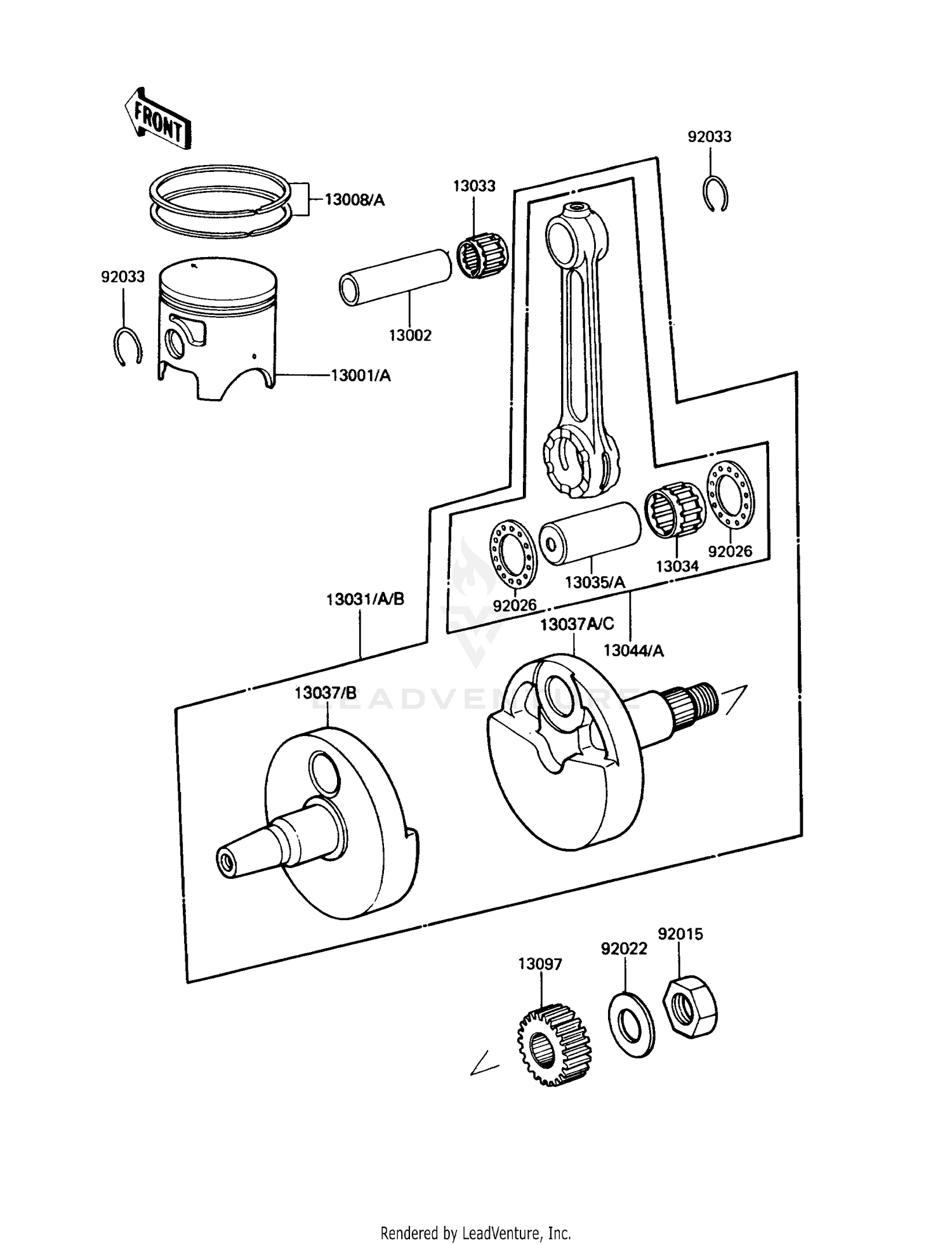 CRANKSHAFT/PISTON(S)