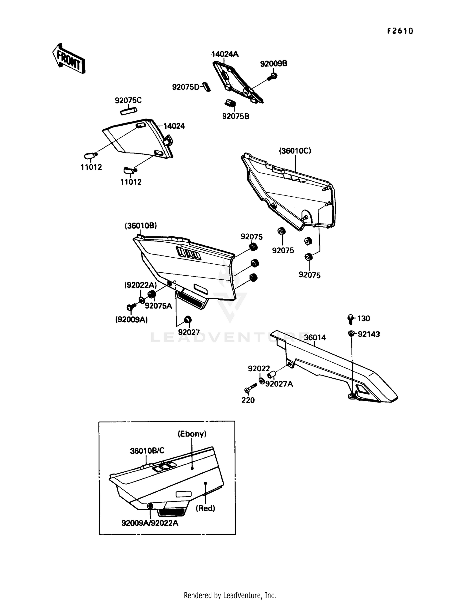 SIDE COVERS/CHAIN COVER