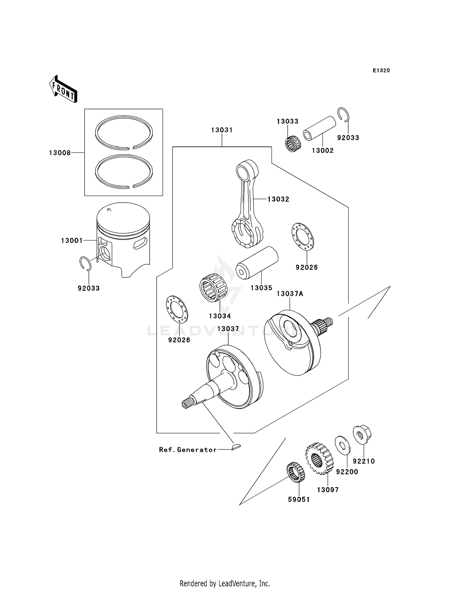 CRANKSHAFT/PISTON(S)