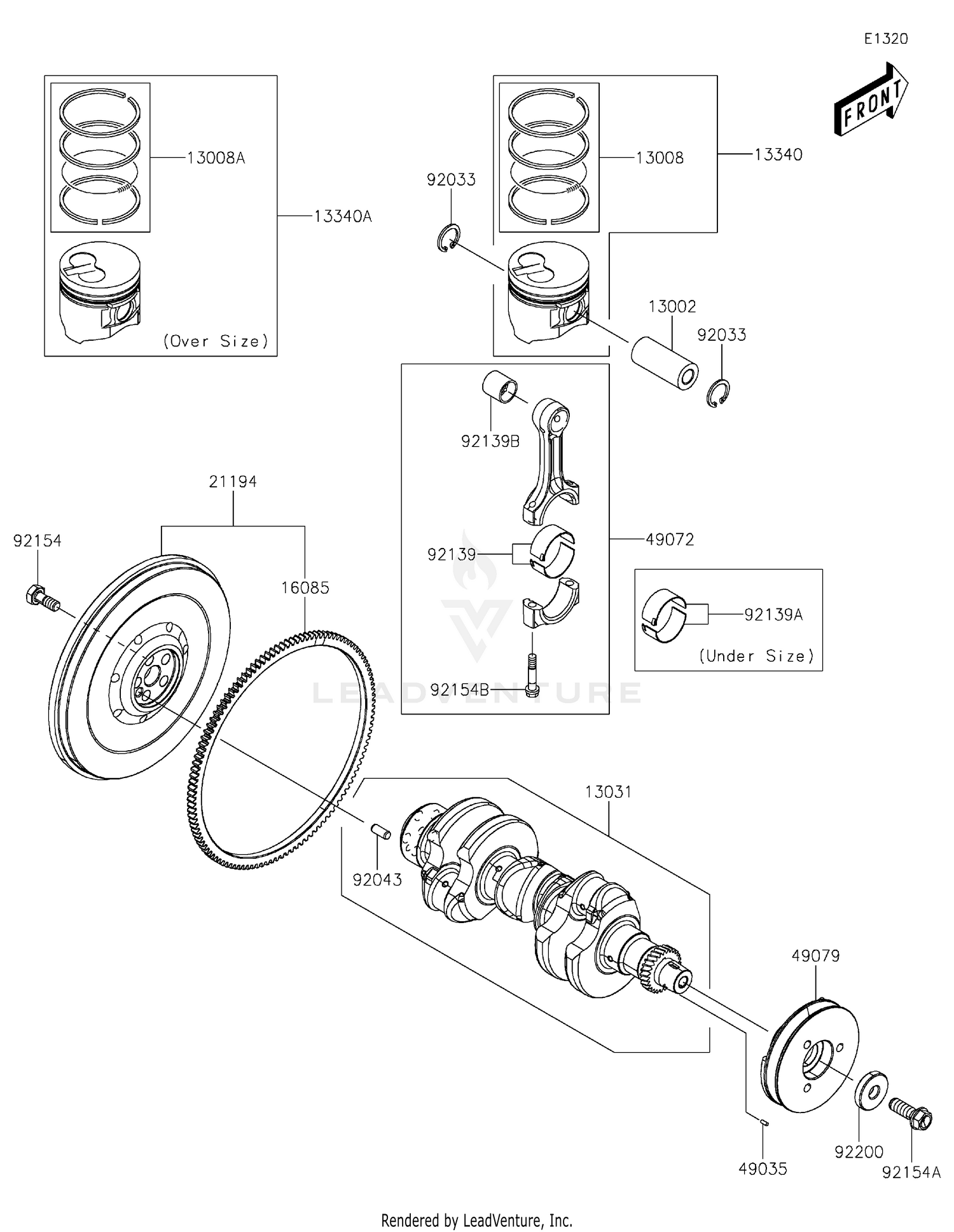 Crankshaft/Piston(s)