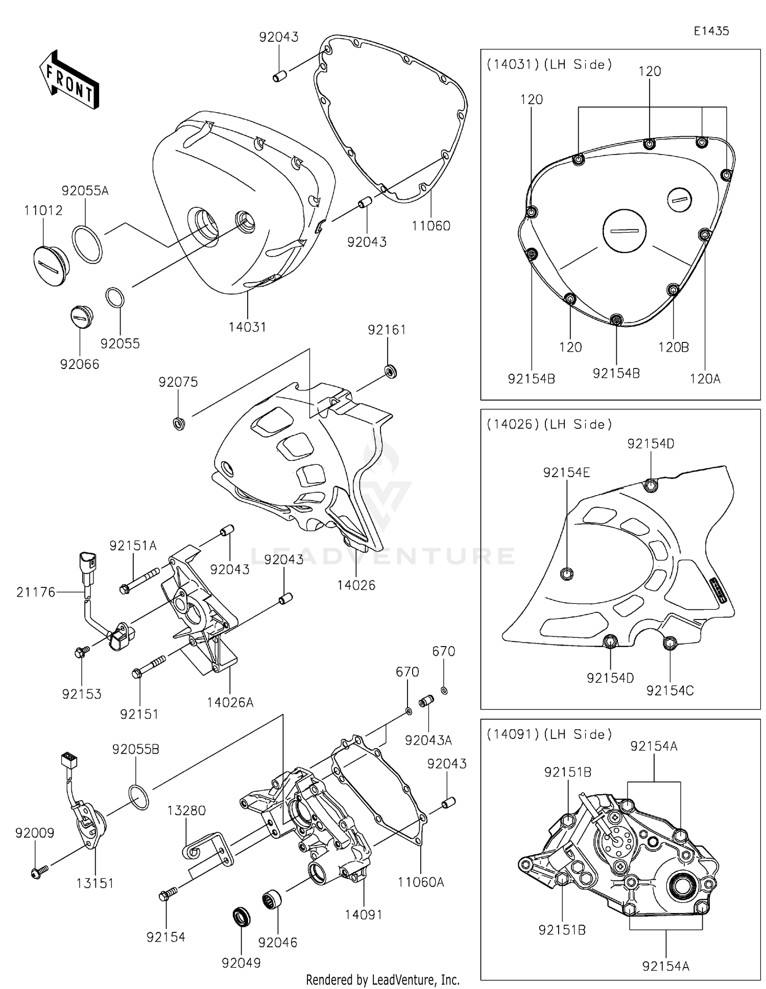 Left Engine Cover(s)