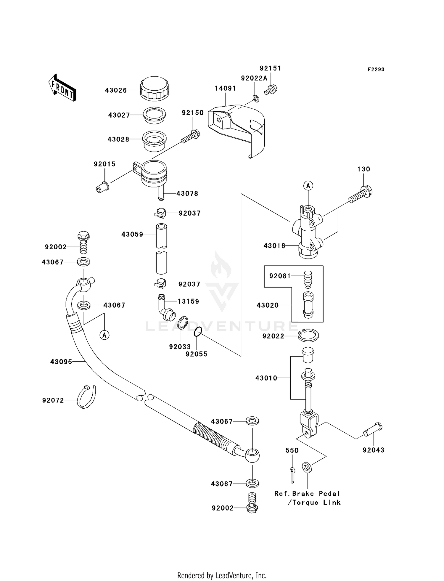 REAR MASTER CYLINDER