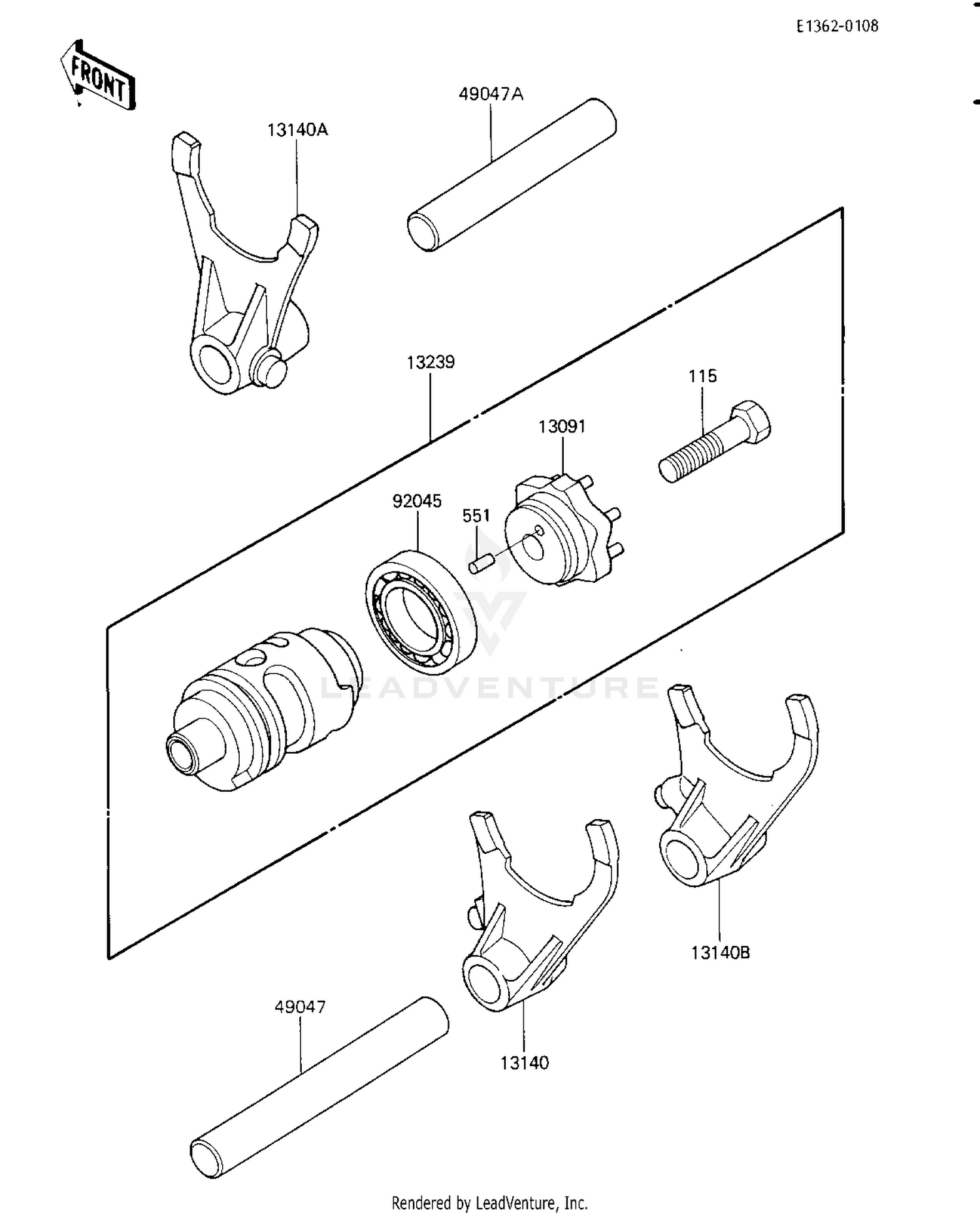 GEAT CHANGE DRUM & FORKS