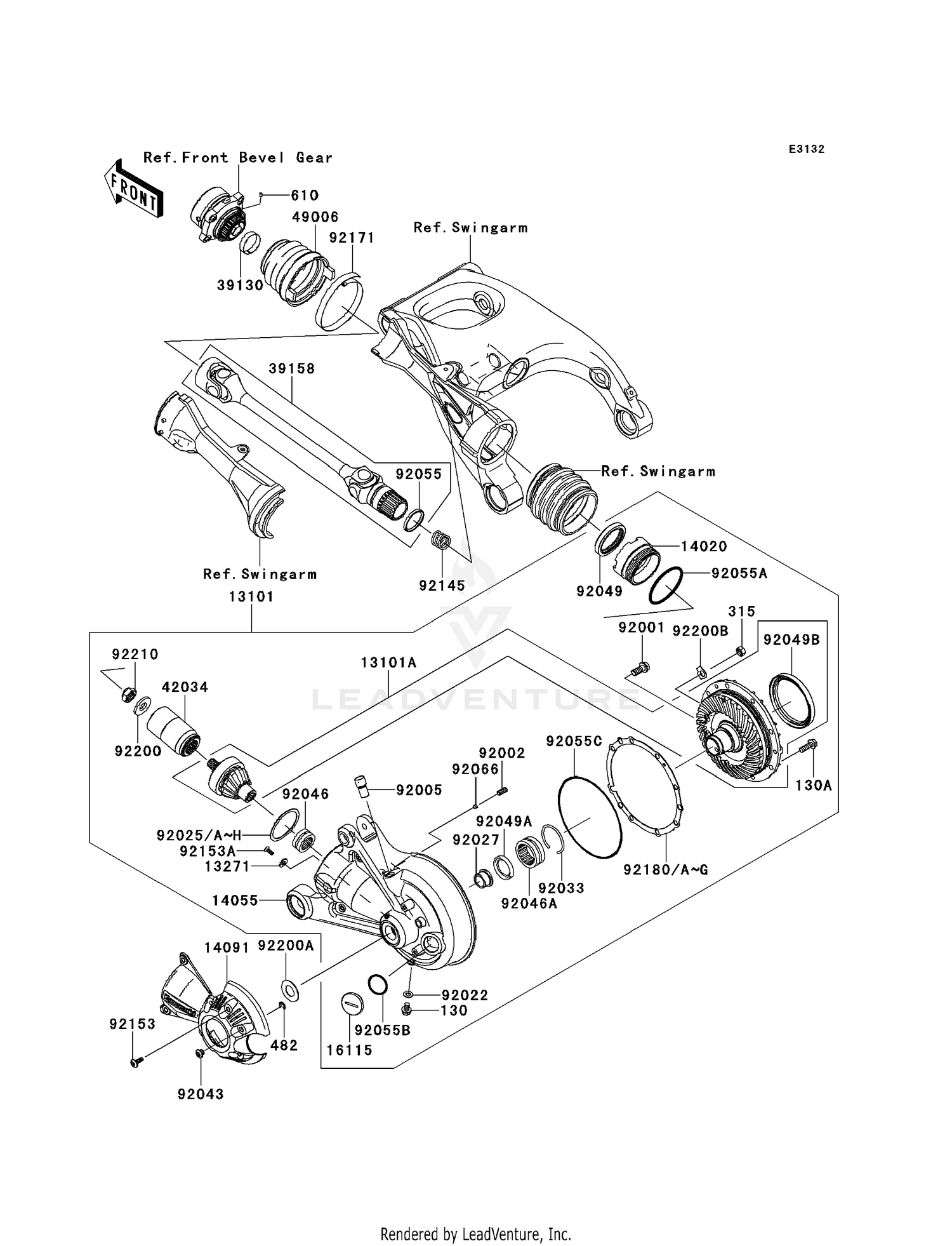 DRIVE SHAFT/FINAL GEAR