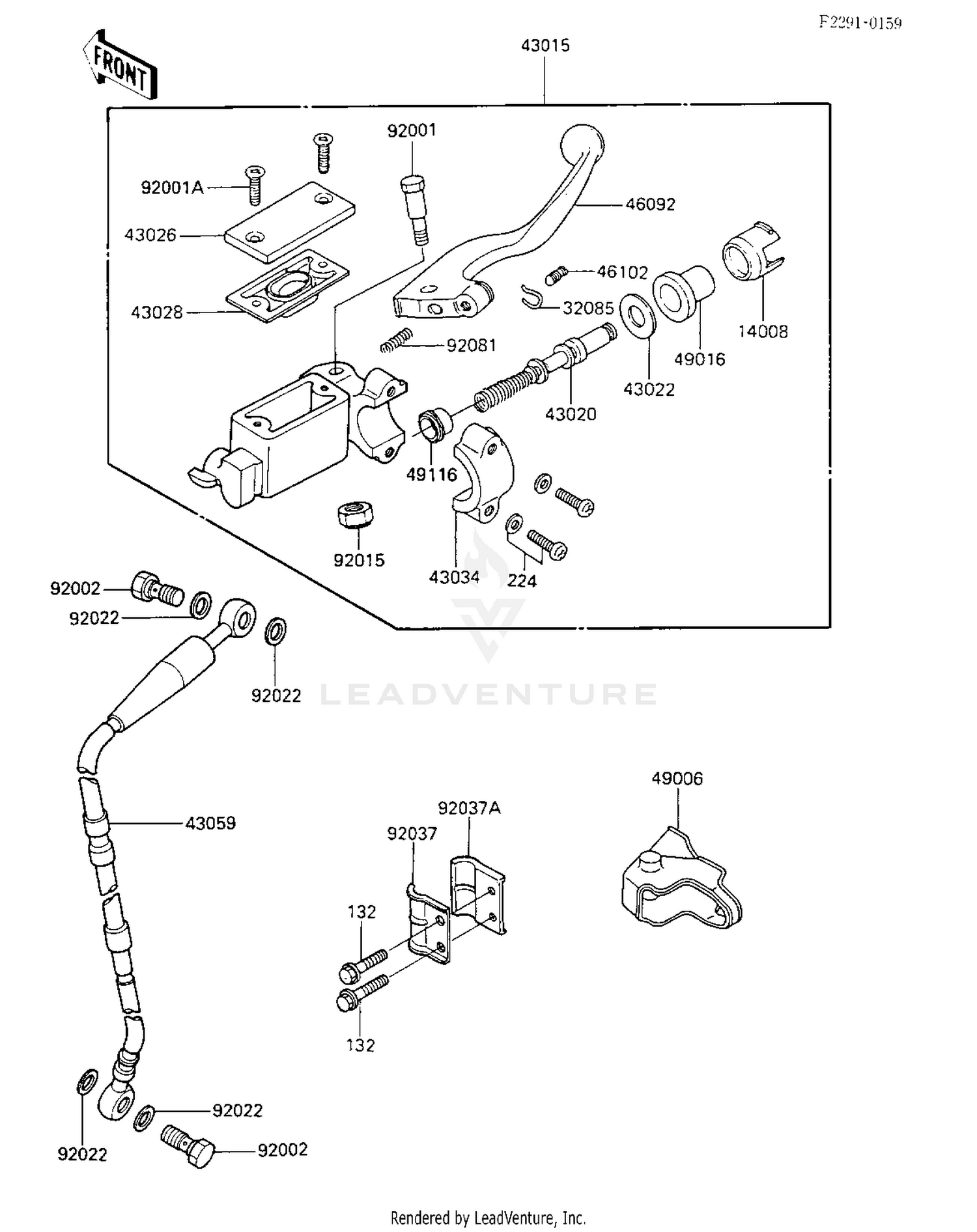 FRONT MASTER CYLINDER