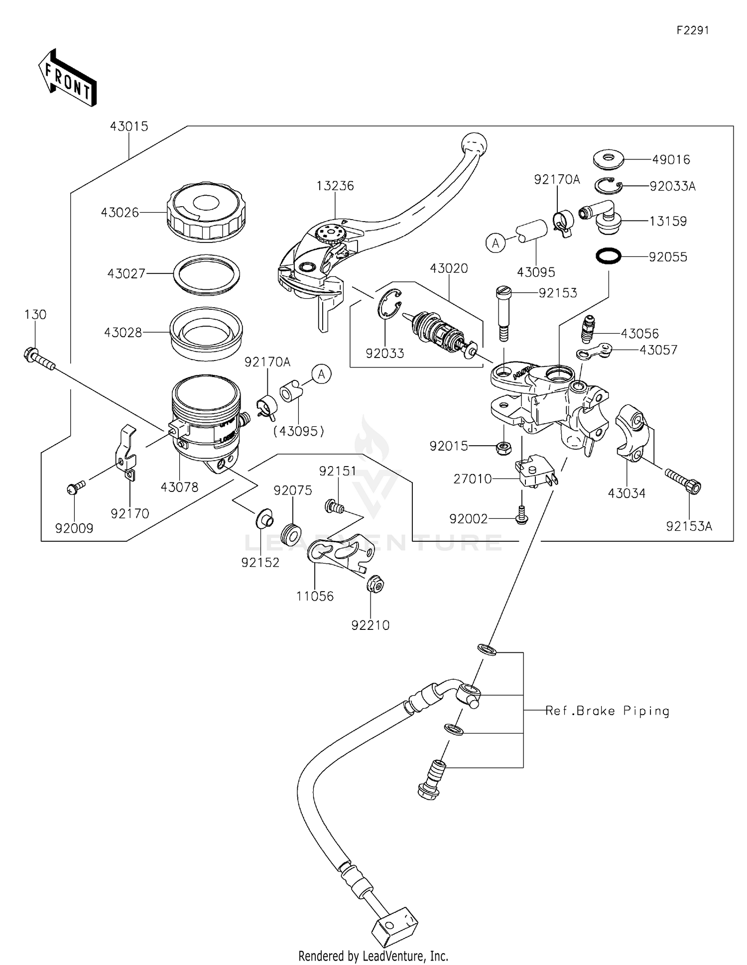 Front Master Cylinder