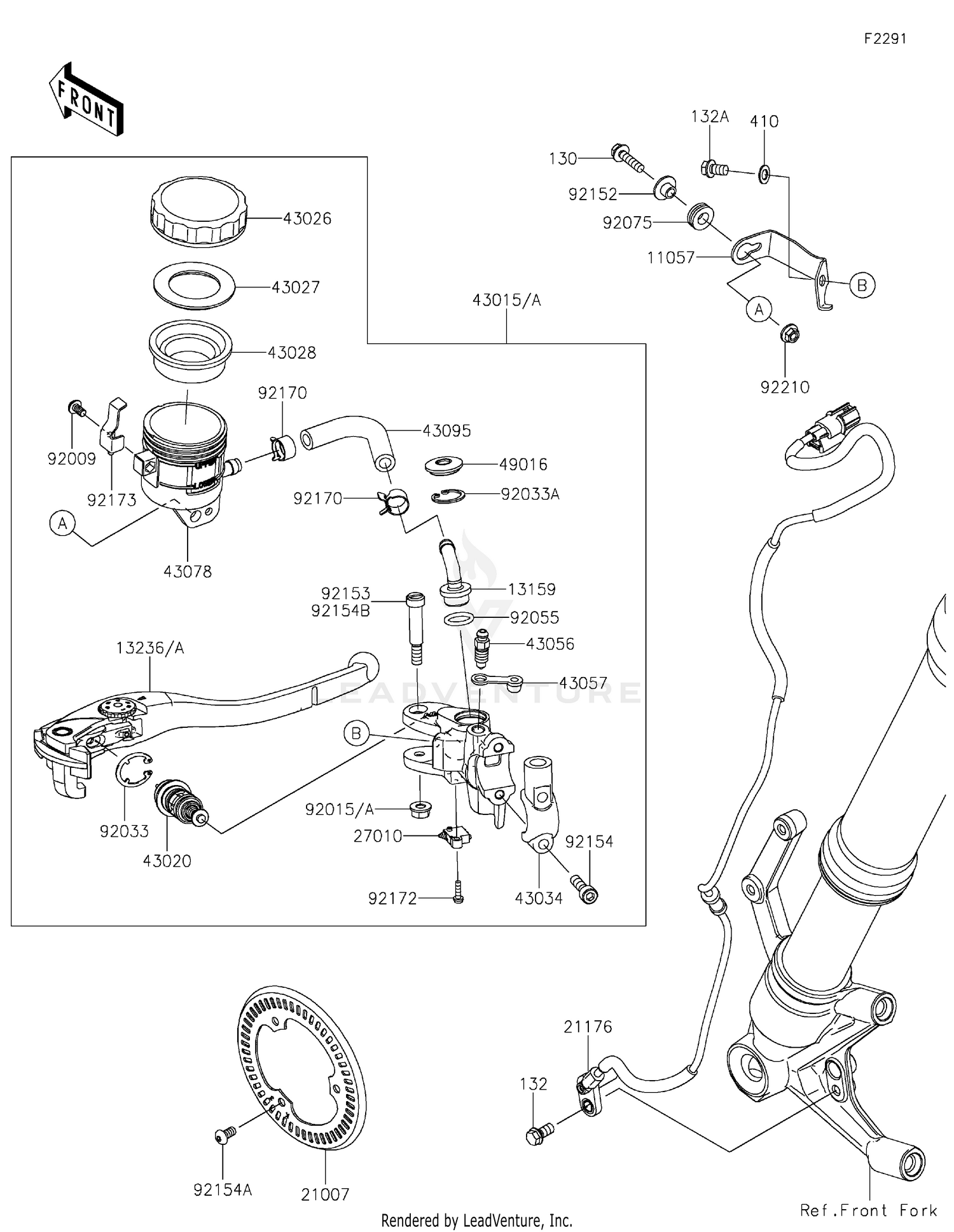 Front Master Cylinder