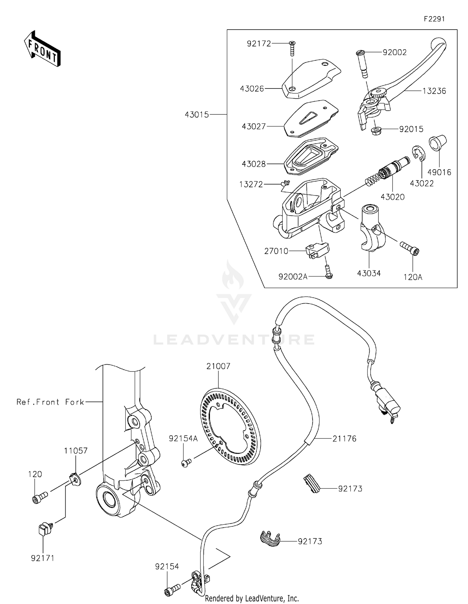 Front Master Cylinder