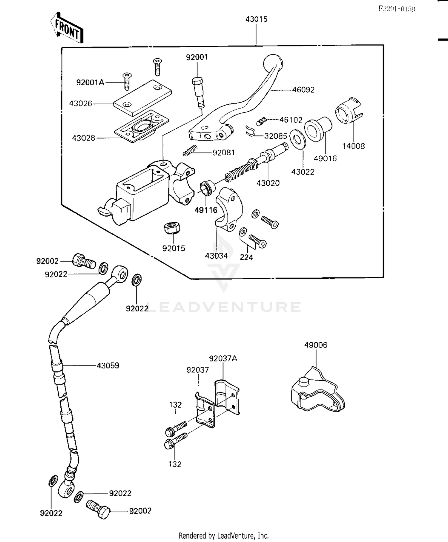 FRONT MASTER CYLINDER