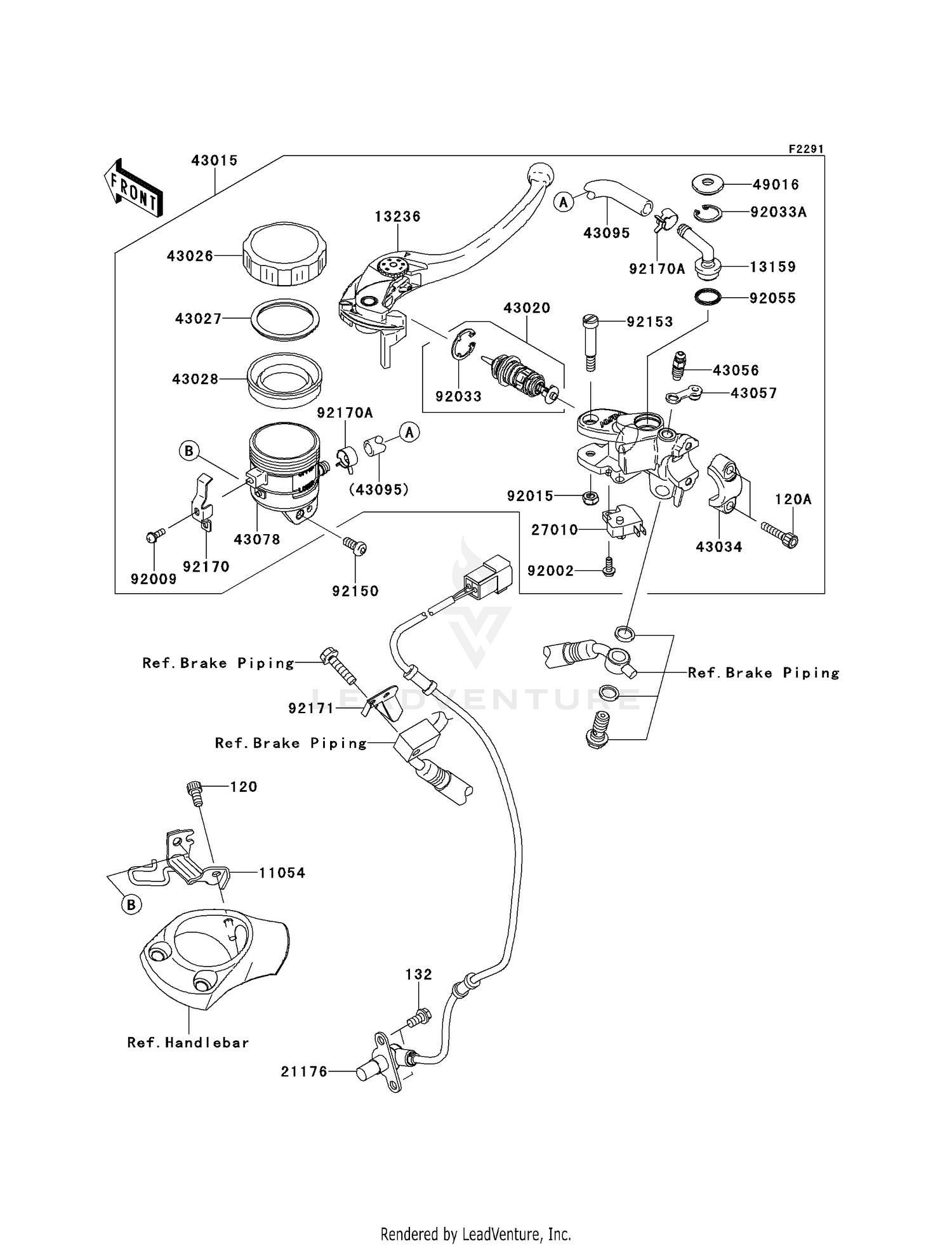 FRONT MASTER CYLINDER