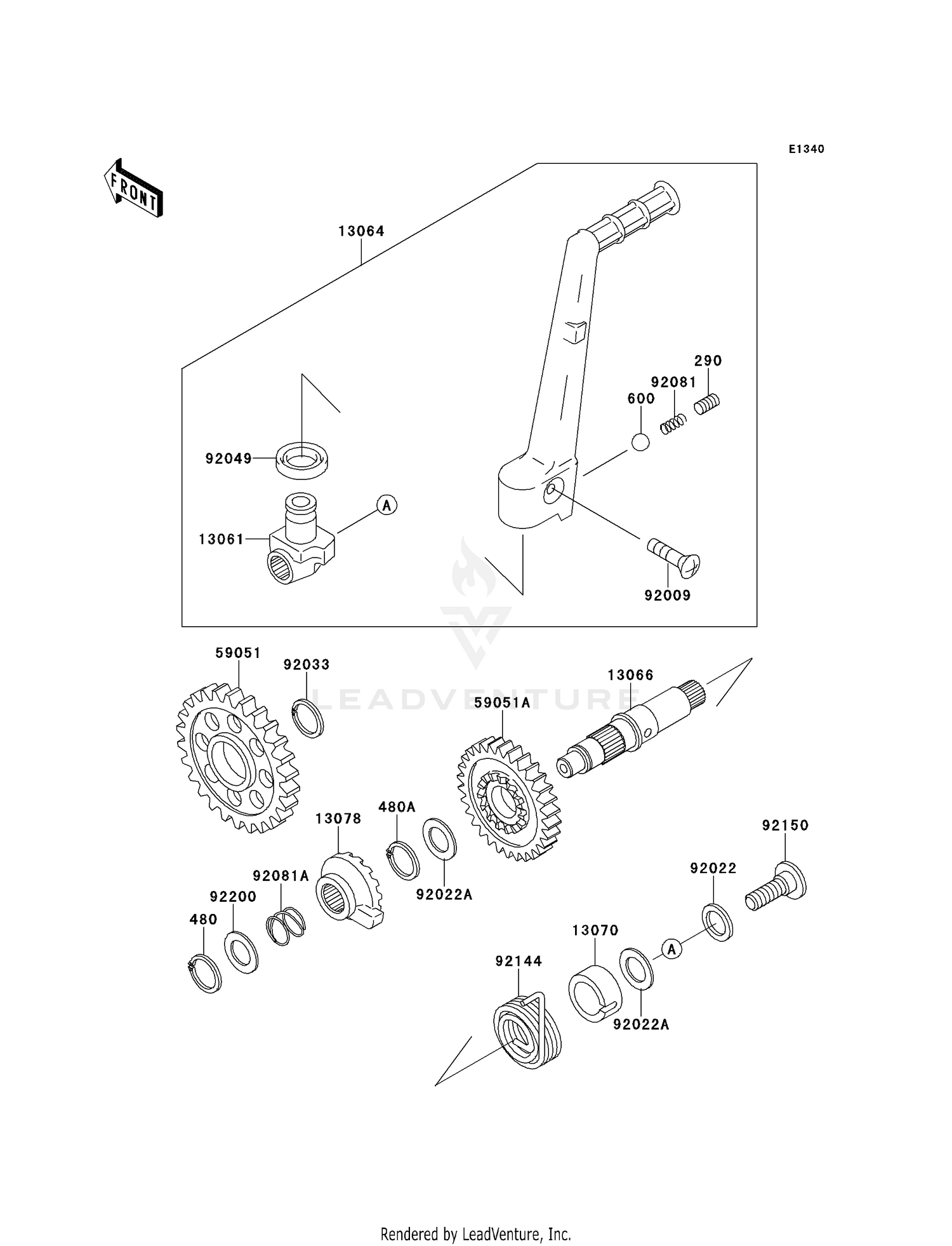 KICKSTARTER MECHANISM