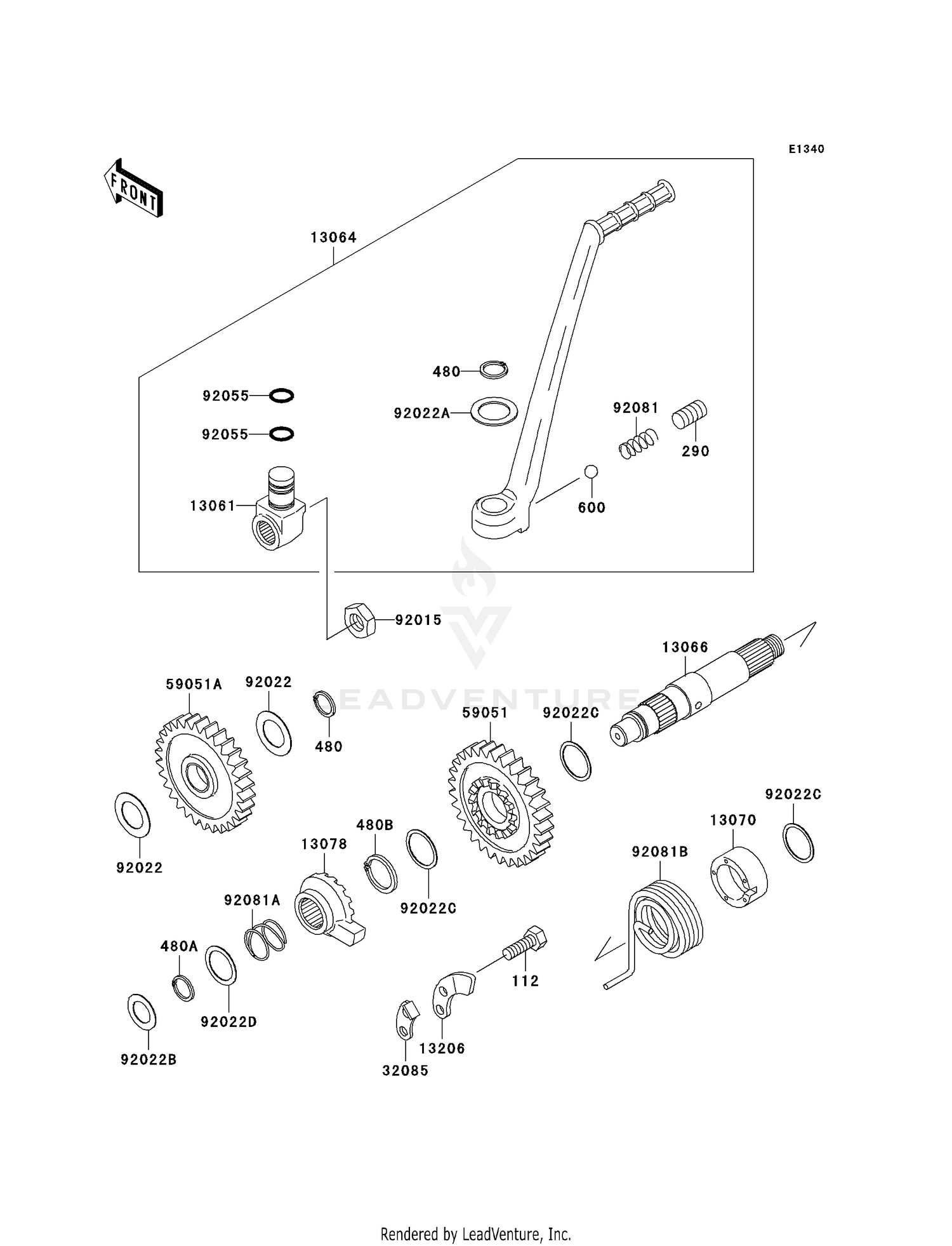 KICKSTARTER MECHANISM
