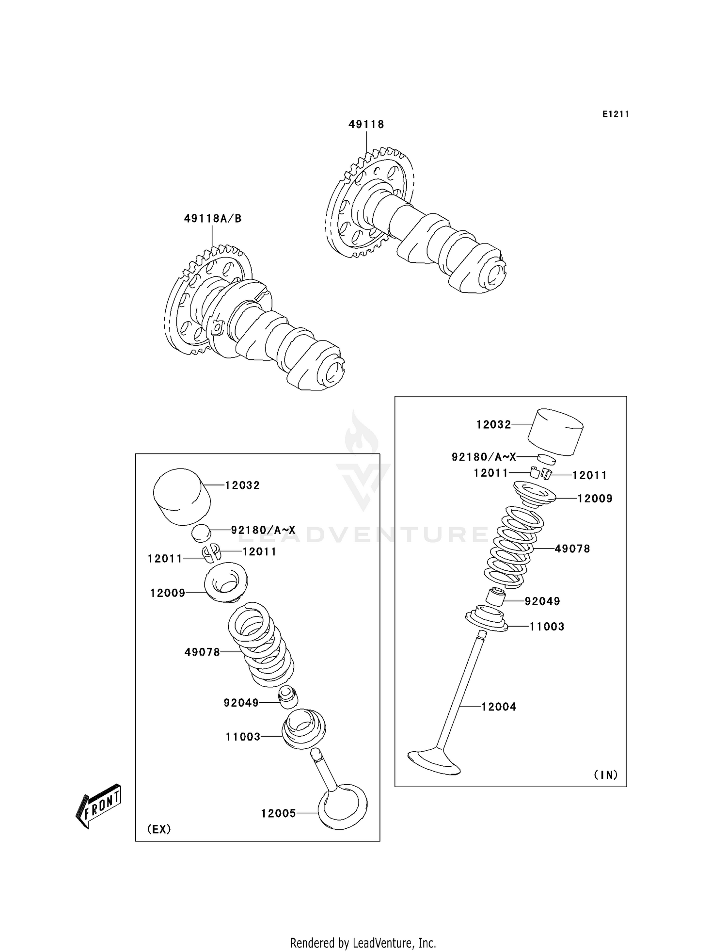 VALVE(S)/CAMSHAFT(S)